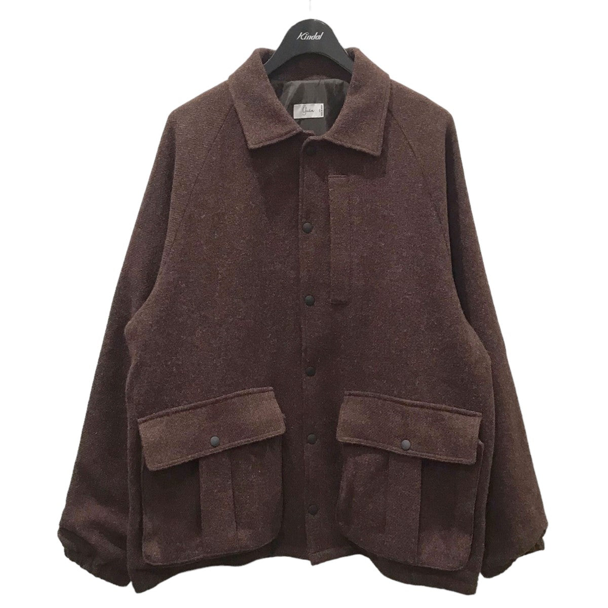 Yuan(ユアン) ウールハンティングコーチジャケット Wool Hunting Coaches Jacket バーガンディー サイズ  16｜【公式】カインドオルオンライン ブランド古着・中古通販【kindal】