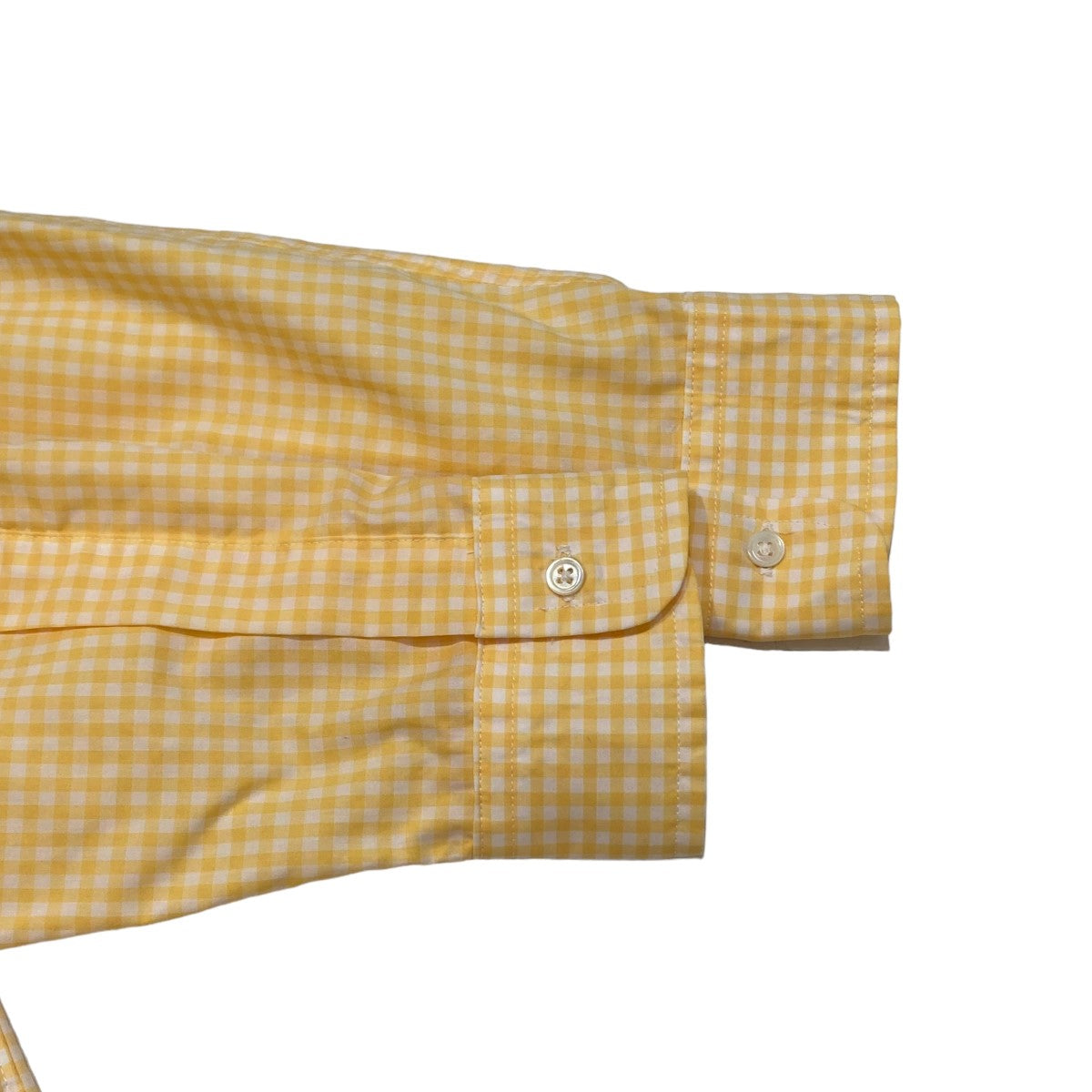 SAMMLER SHIRT MAKERS ギンガムチェック長袖シャツ110-561-05 古着・中古-4枚目のアイテム画像