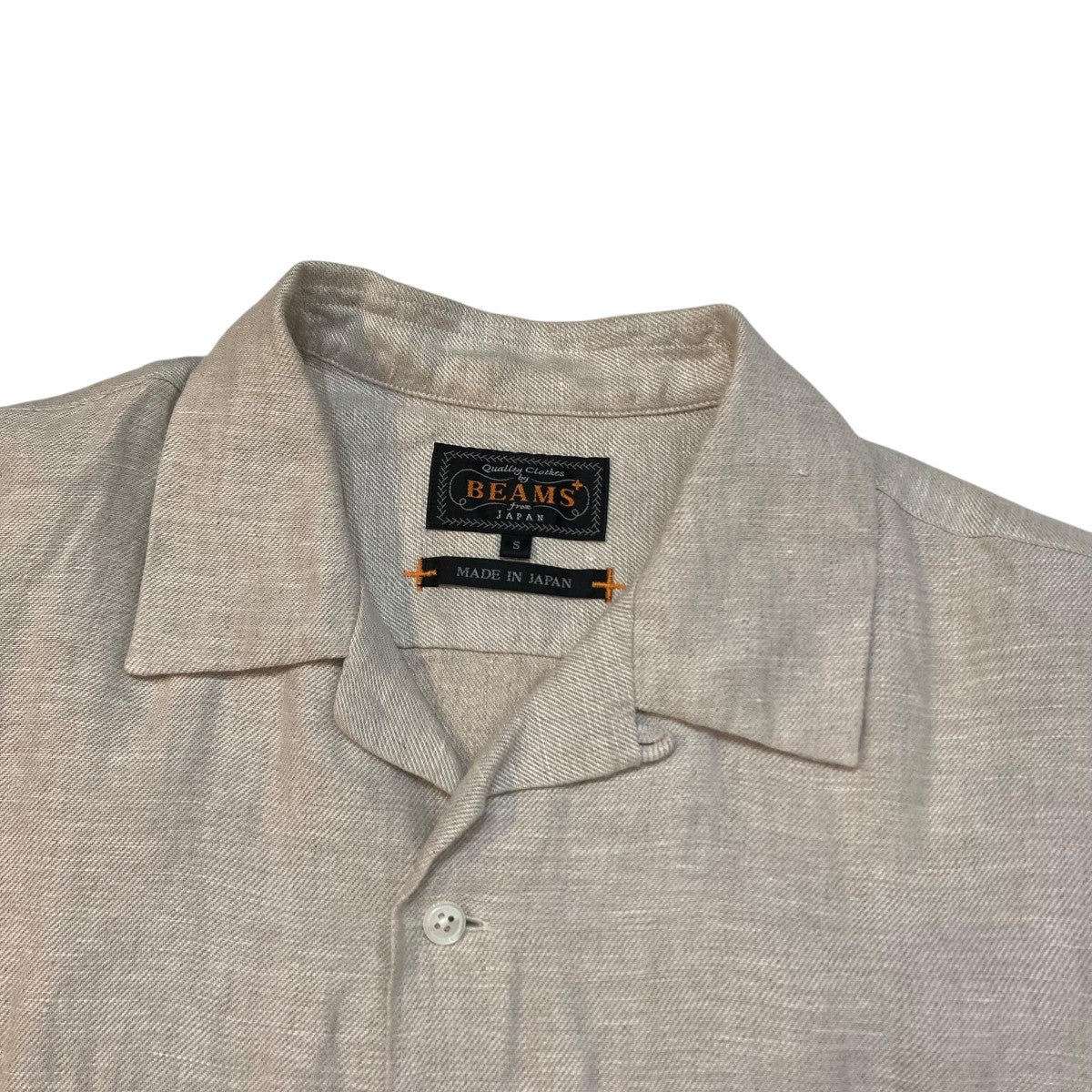 【美品】BEAMS PLUS BEAMS+ ビームスプラス 半袖 シャツ XL BEAMS PLUS(ビームスプラス) 半袖オープンカラーシャツ38-01
