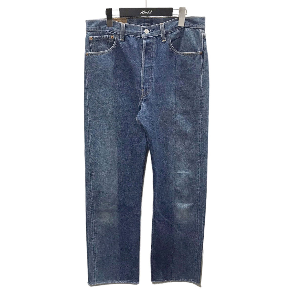 Levi’s リメイクデニムパンツ 501XX 1501-0117 ボタン裏552