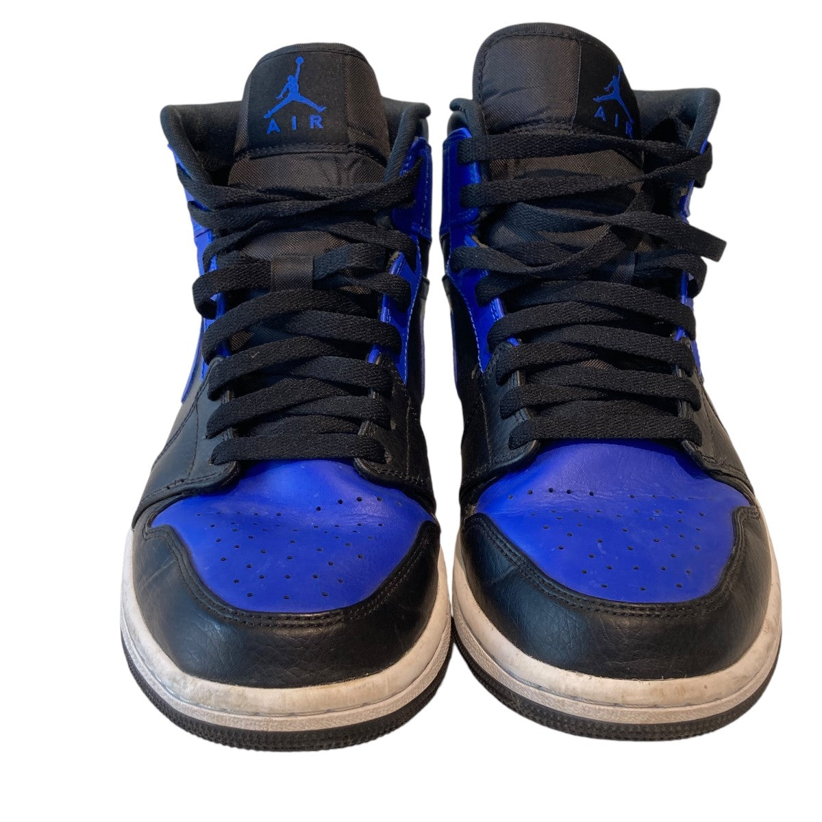 2015 NIKE air jordan 1 ナイロン上下セット 黒/青 未使用