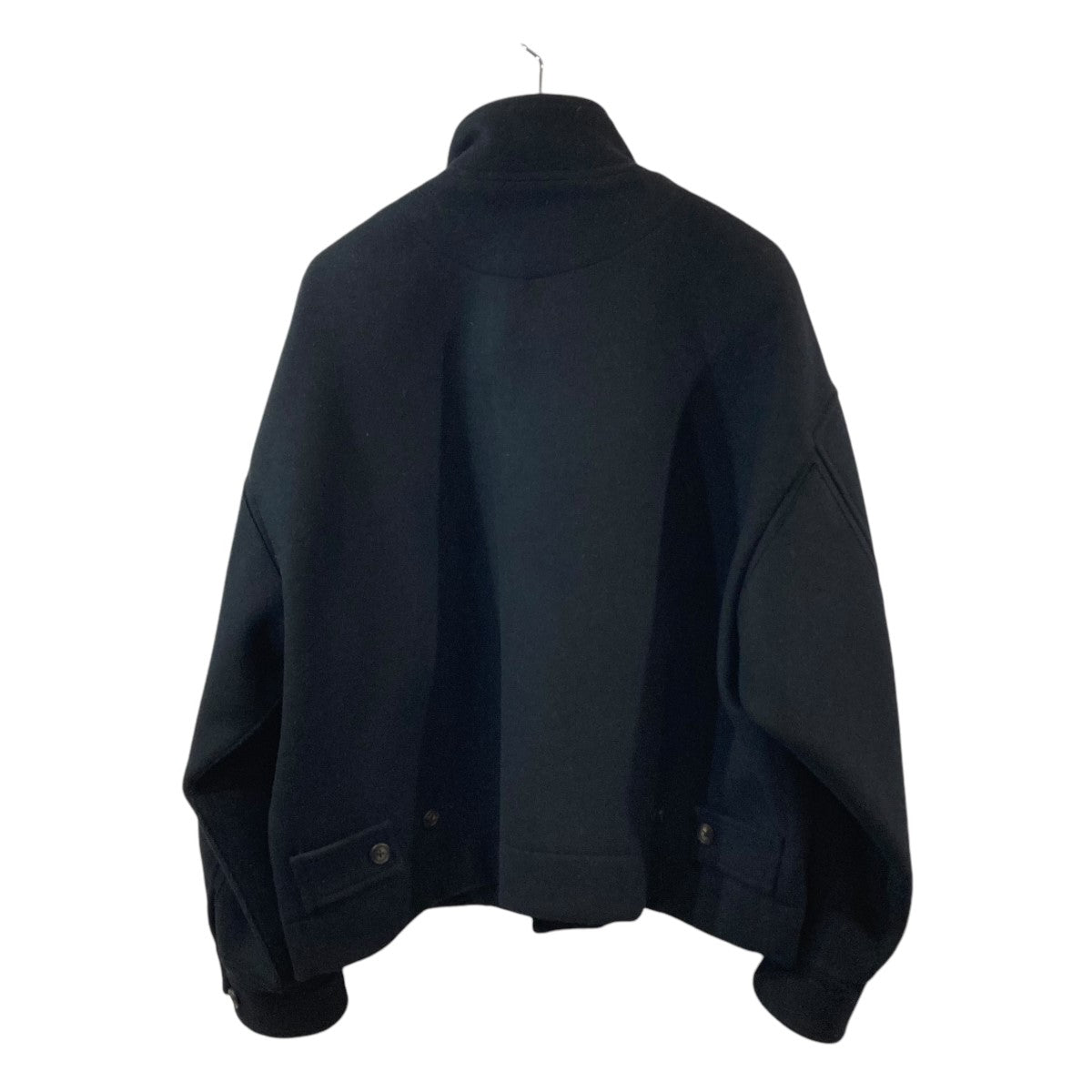 stein(シュタイン) OVER SLEEVE MELTON JACKETジップアップブルゾンST.180-1 ST.180-1 ブラック サイズ  S｜【公式】カインドオルオンライン ブランド古着・中古通販【kindal】