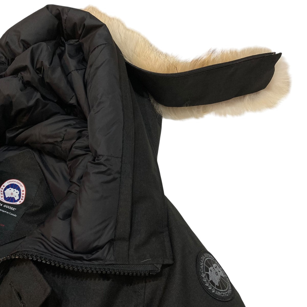 CANADA GOOSE(カナダグース) CRESTON PARKAダウンジャケット3481JMB 3481JMB ブラック サイズ  XS｜【公式】カインドオルオンライン ブランド古着・中古通販【kindal】