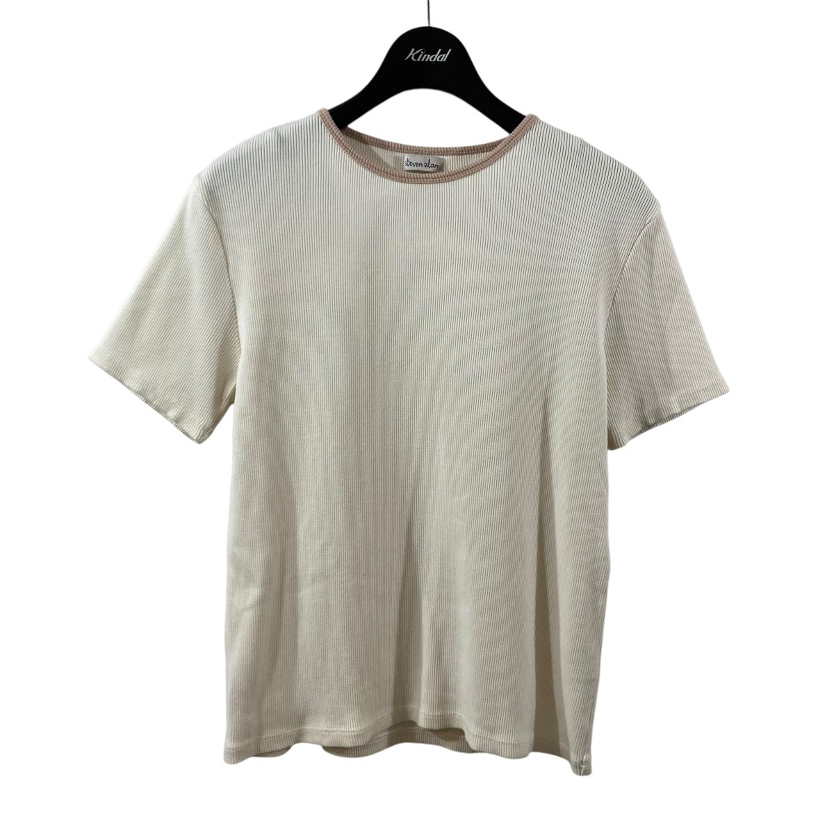 スティーヴンアラン STEVEN ALAN 半袖Tシャツ 8217-299-0283 オフホワイト×ベージュ 8079000535227_1.jpg?v=