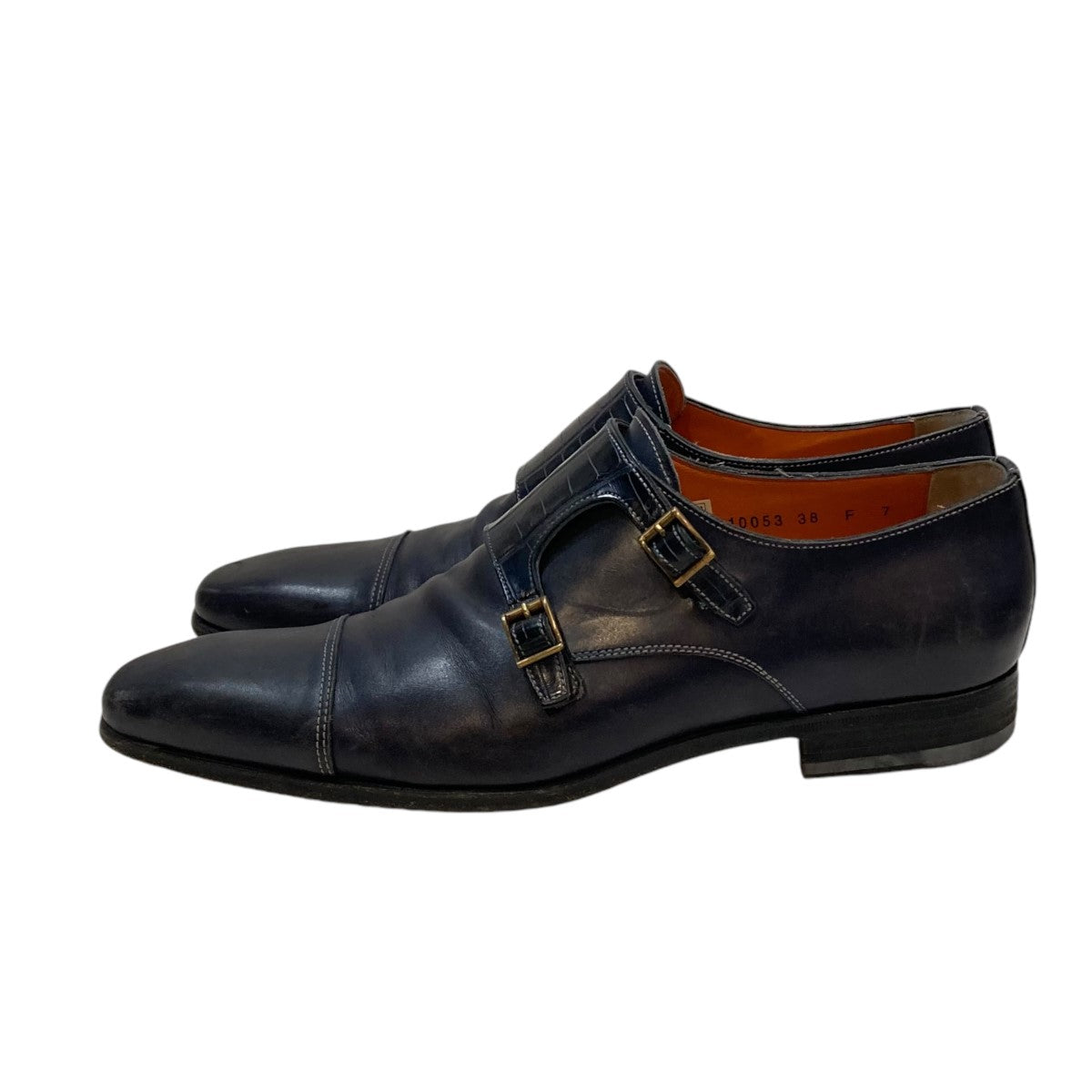 Santoni(サントーニ) レザーシューズ10053 10053 ネイビー サイズ 7｜【公式】カインドオルオンライン  ブランド古着・中古通販【kindal】