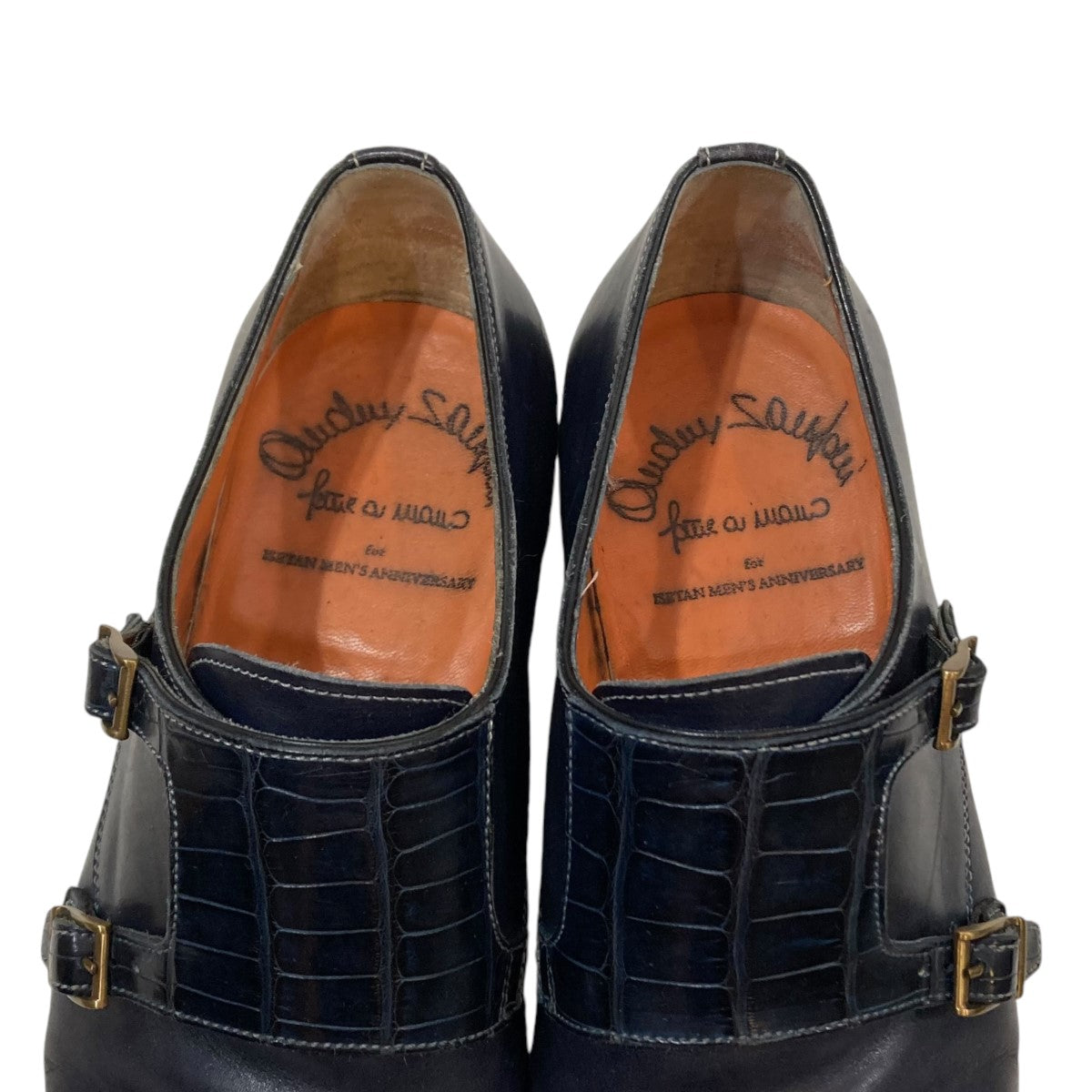 Santoni(サントーニ) レザーシューズ10053 10053 ネイビー サイズ 7｜【公式】カインドオルオンライン  ブランド古着・中古通販【kindal】