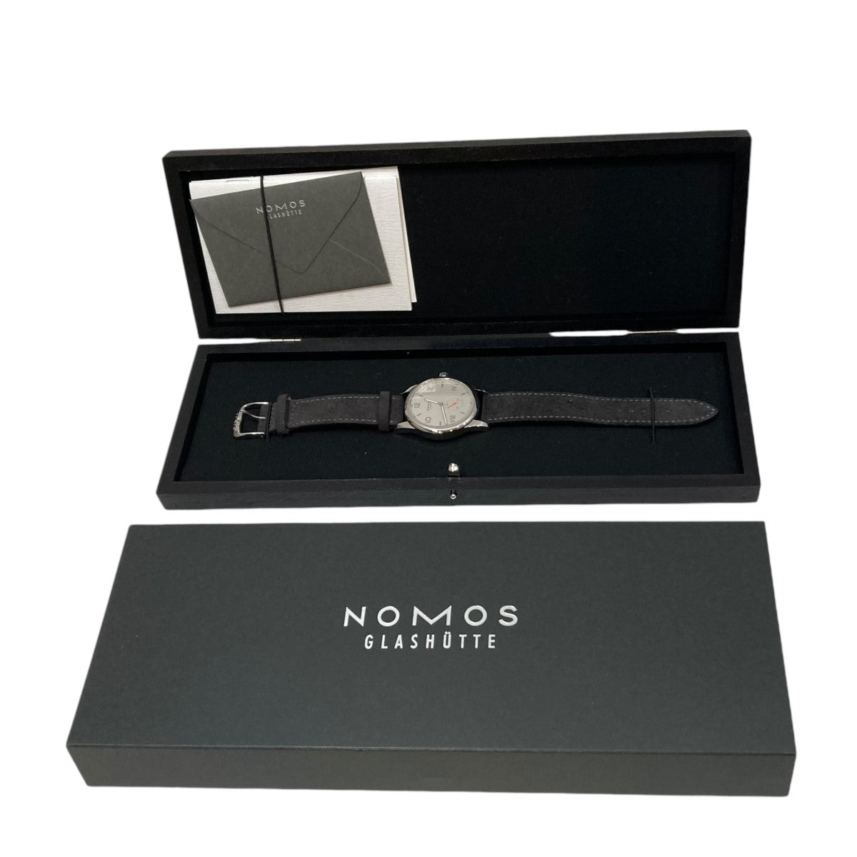 NOMOS Glashutte(ノモス グラスヒュッテ) クラブ38キャンパス手巻き 腕時計CLUB 10146 CLUB 10146  シルバー×ダークグレー｜【公式】カインドオルオンライン ブランド古着・中古通販【kindal】