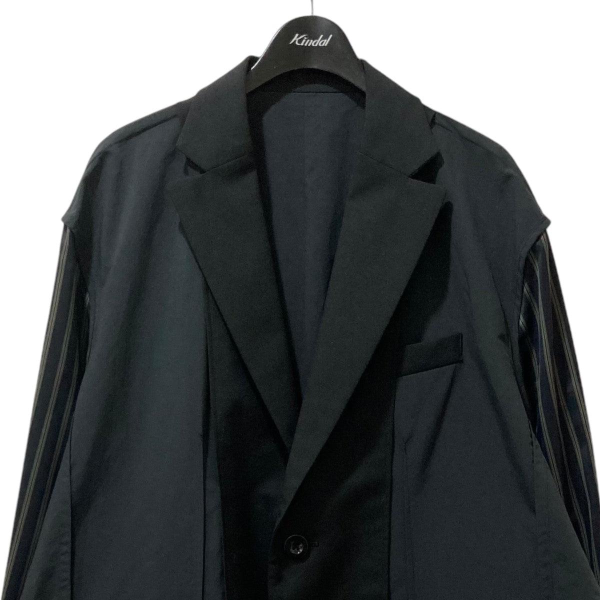 sacai(サカイ) Suiting Jacket テーラードジャケット 24-03265M 24-03265M ブラック サイズ  3｜【公式】カインドオルオンライン ブランド古着・中古通販【kindal】