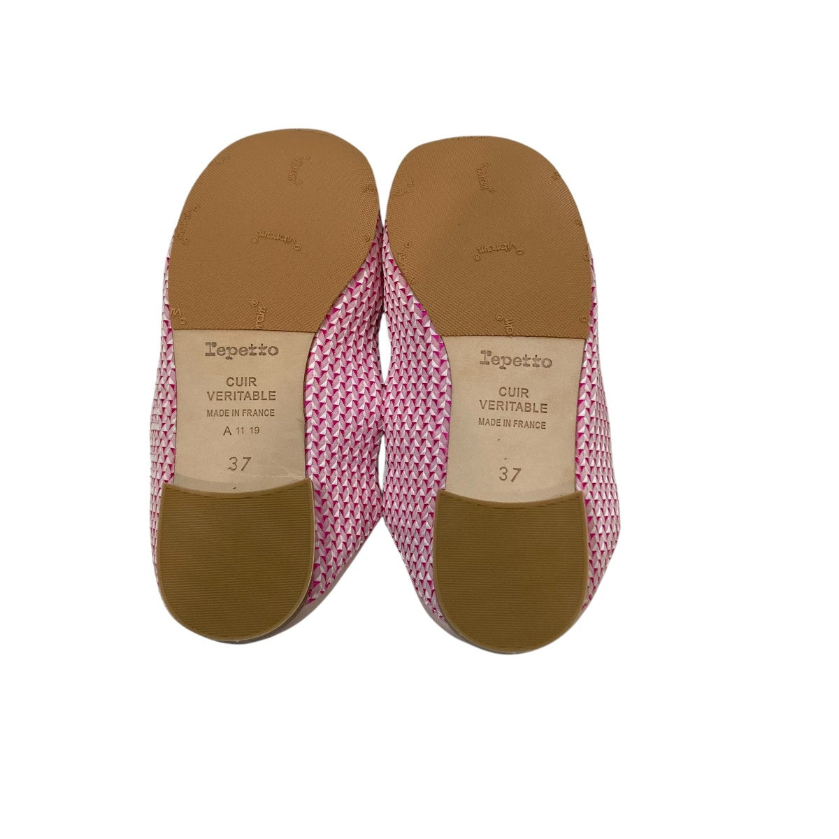 repetto レペット バレエシューズ 3センチ 37 - メルカリ