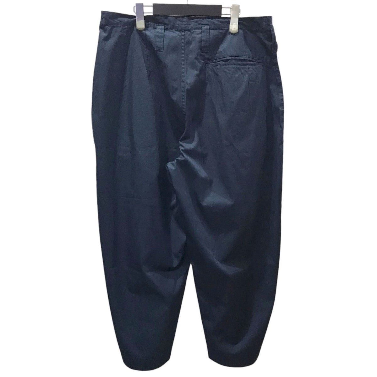 Porter Classic(ポータークラシック) 22SS フロントギャザーパンツ GABARDINE BEBOP PANTS  ギャバジンビバップパンツ PC-027-1819 PC-027-1819 ネイビー サイズ XL｜【公式】カインドオルオンライン  ブランド古着・中古通販【kindal】