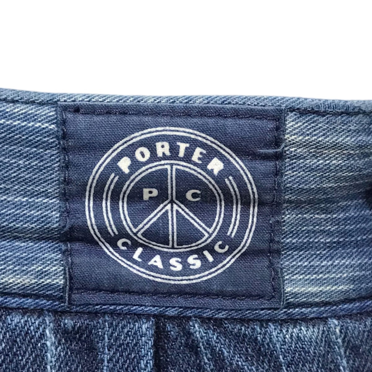 Porter Classic(ポータークラシック) 18SS 加工ストライプ柄デニムパンツ HAWAIIAN DENIM PANTS ハワイアンデニム パンツ PC-005-818 PC-005-818 インディゴ サイズ XXL｜【公式】カインドオルオンライン ブランド古着・中古通販【kindal】