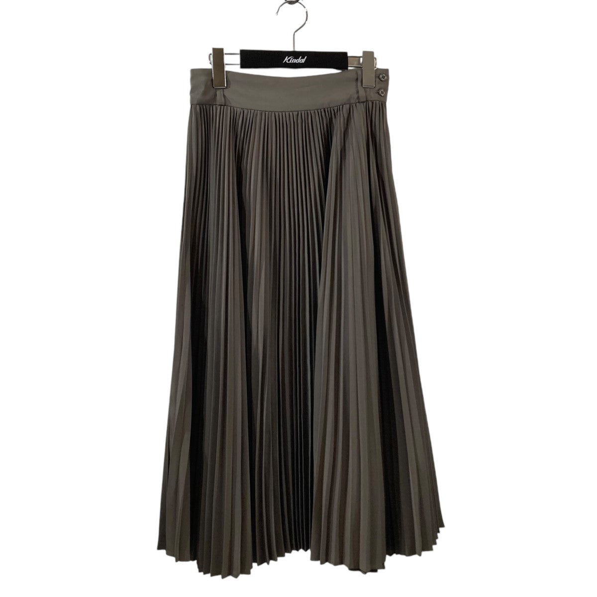 HYKE(ハイク) PLEATED SKIRT プリーツスカート 201-14043 201-14043 グレー サイズ  1｜【公式】カインドオルオンライン ブランド古着・中古通販【kindal】