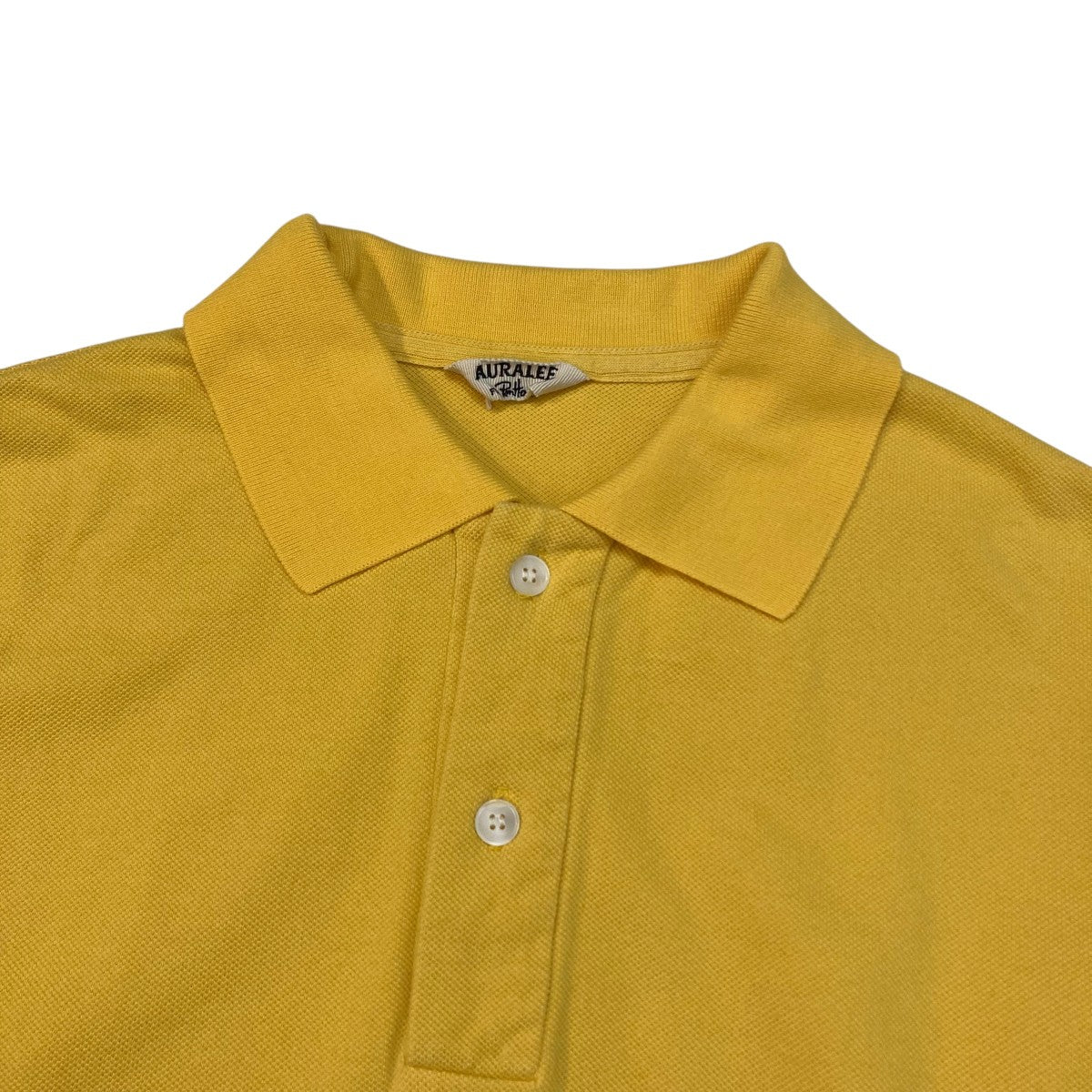 オーラリー　SUPER FINE COTTON PIQUE SHORT POLO AURALEE SUPER FINE COTTON PIQUE SHORT POLO – Chum!