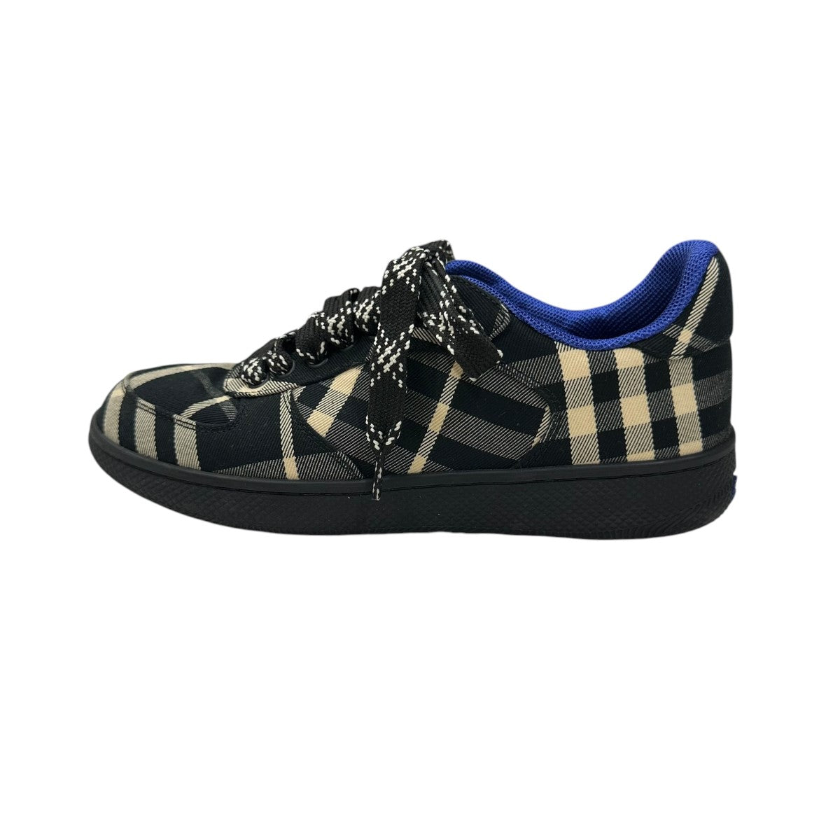 BURBERRY(バーバリー) チェックローカットスニーカー ブラック