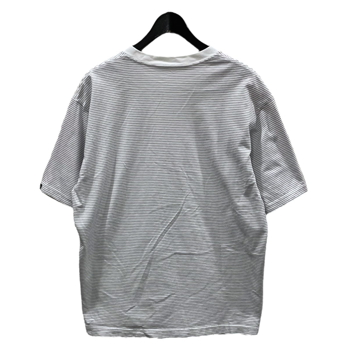 ボーダー柄ロゴ刺繍Tシャツ SS20BRENCT02AM