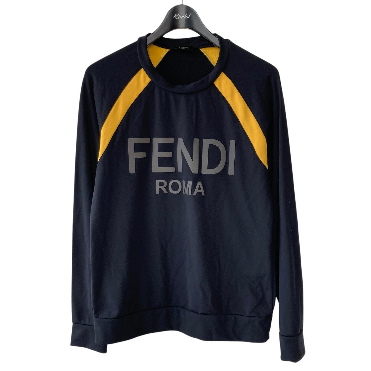 フェンディの20AW ショルダーライン ロゴ クルーネックカットソー FAF598 AECPです。 FENDI トップス 古着・中古アイテム