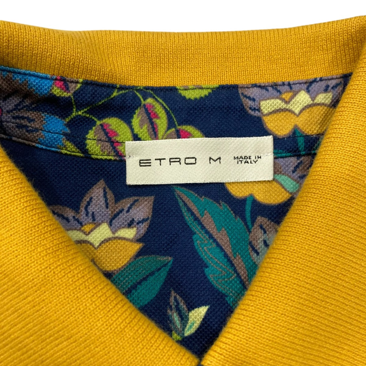ETRO(エトロ) 半袖ポロシャツ ブルー サイズ M｜【公式