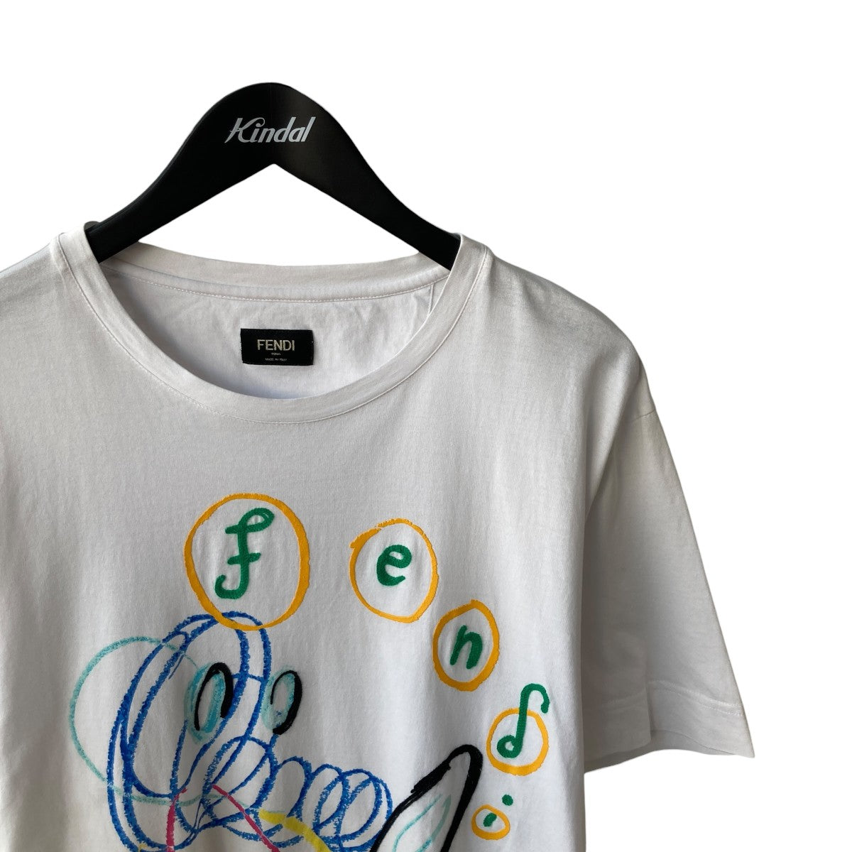 FENDI SEAHORSE PRINT半袖TシャツFY0936 AH15 古着・中古-3枚目のアイテム画像