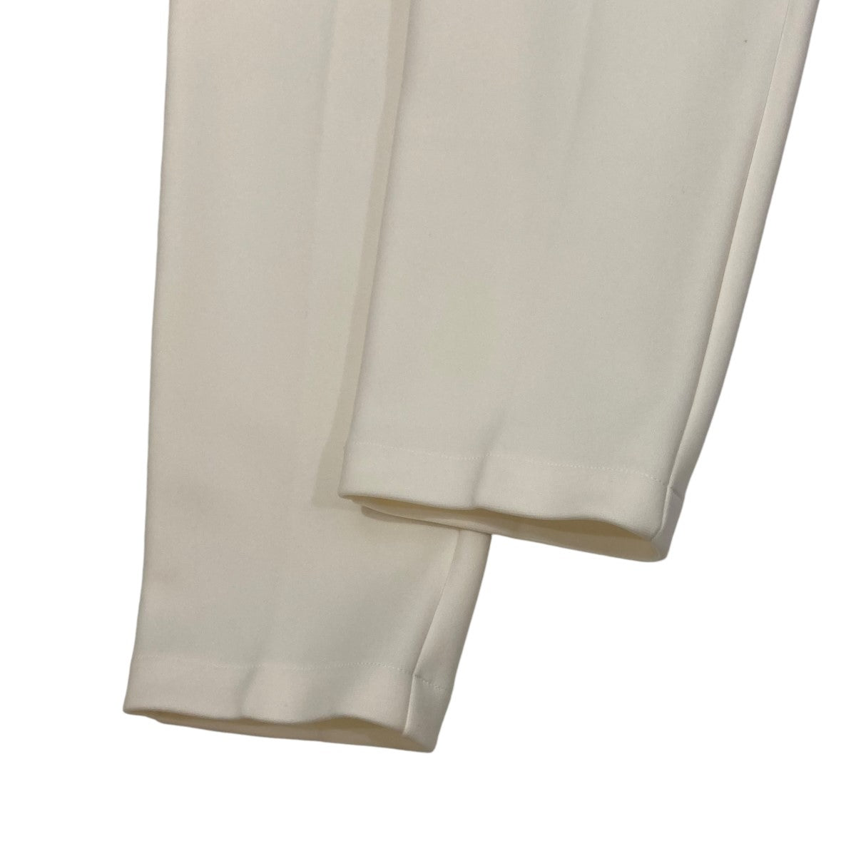 UNMINOU(アンミヌ) ウエストフリル スラックスパンツイージーパンツ  