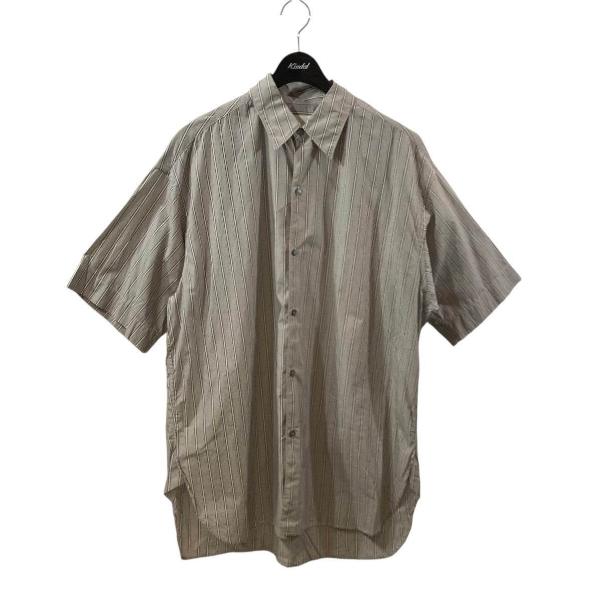 STUDIO NICHOLSON SHORT SLEEVE SHIRTストライプ半袖シャツ51-10-831004 古着・中古-1枚目のアイテム画像