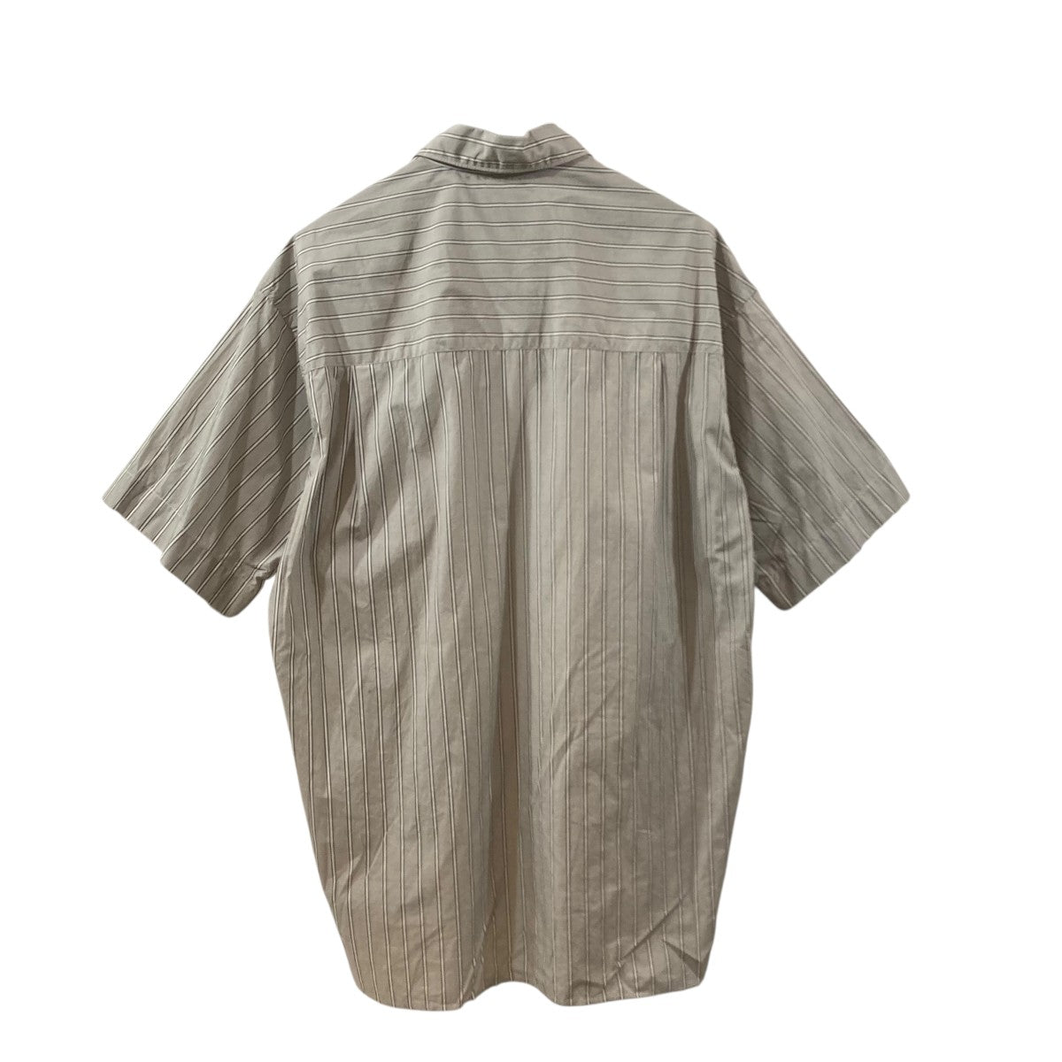 STUDIO NICHOLSON SHORT SLEEVE SHIRTストライプ半袖シャツ51-10-831004 古着・中古-2枚目のアイテム画像