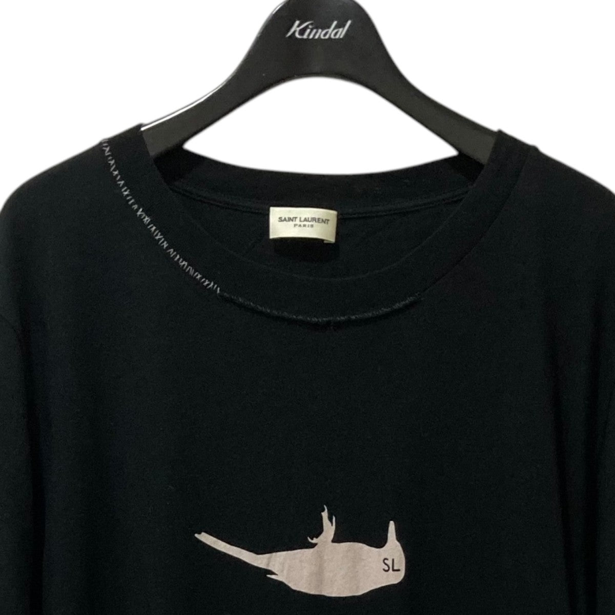 Saint Laurent Paris(サンローランパリ) 半袖クルーネックT