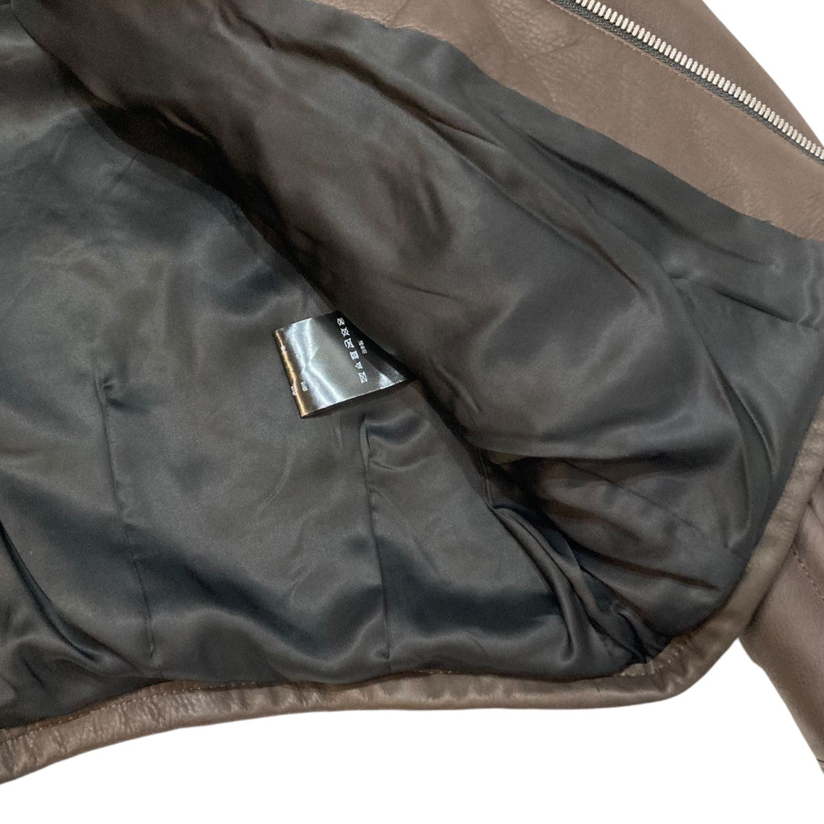Omar Afridi(オマールアフリディ) PADDED LEATHER BLOUSONレザー