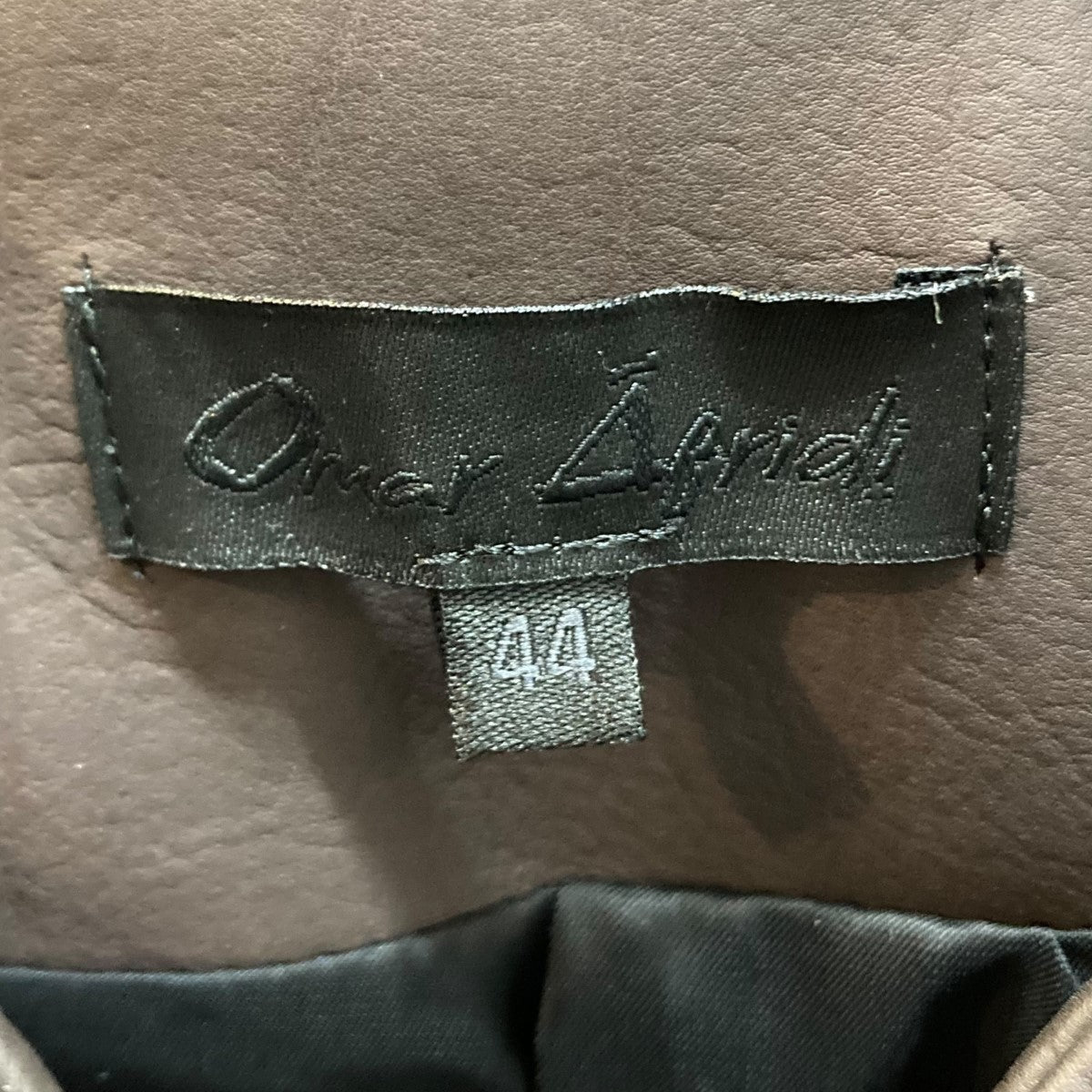 Omar Afridi(オマールアフリディ) PADDED LEATHER BLOUSONレザー Omar Afridi(オマールアフリディ) PADDED LEATHER BLOUSONレザー