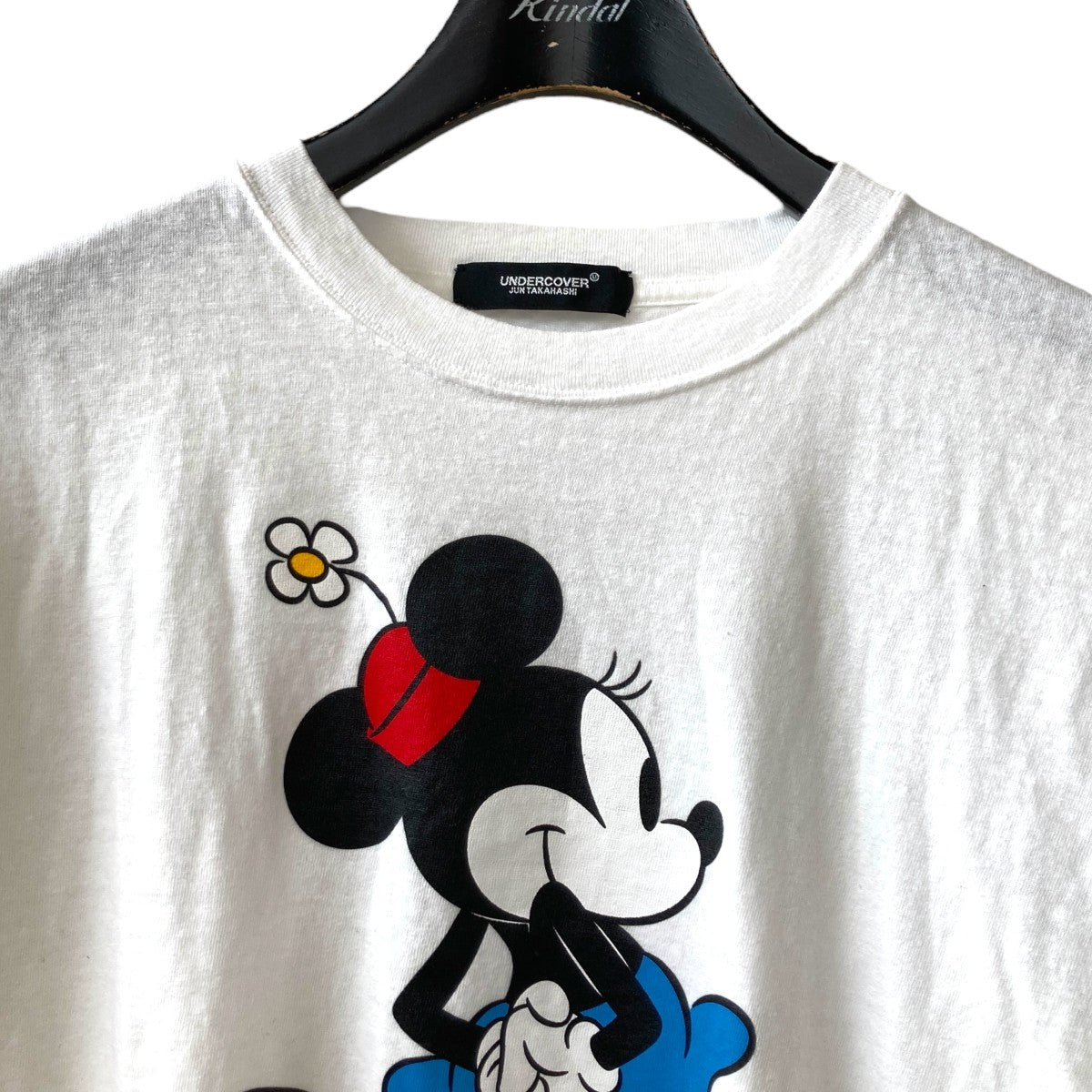 UNDERCOVER 長袖Tシャツ　20AW FALLEN MAN 蛇　白　3 UNDERCOVER×Disney TシャツUC1C8806-3 UC1C8806-3 ホワイト