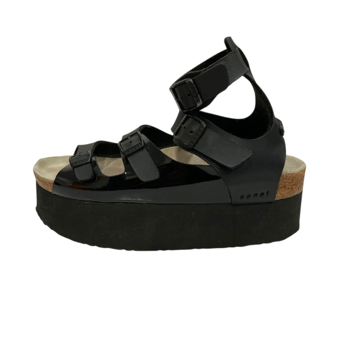 中古・古着通販】sacai (サカイ) TUBE Strap Sandals ブラック