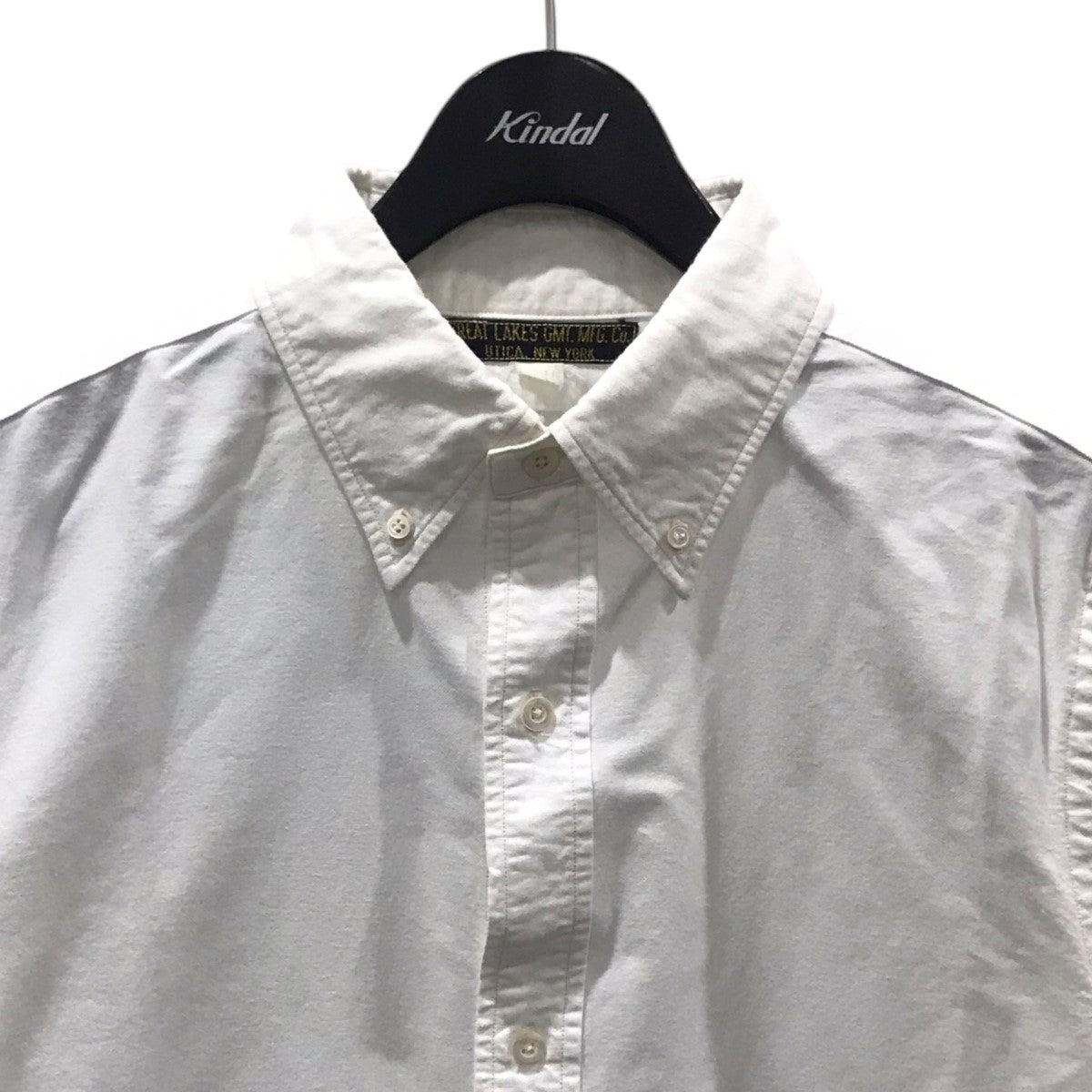 ボタンダウン長袖シャツ LYMAN GREAT LAKES GMT．MFG．Co． LATE 1800’s DRESS SHIRT ライマン 1223008