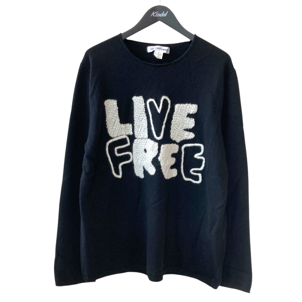 COMME des GARCONS SHIRT ニットセーターFN-N003 古着・中古-1枚目のアイテム画像