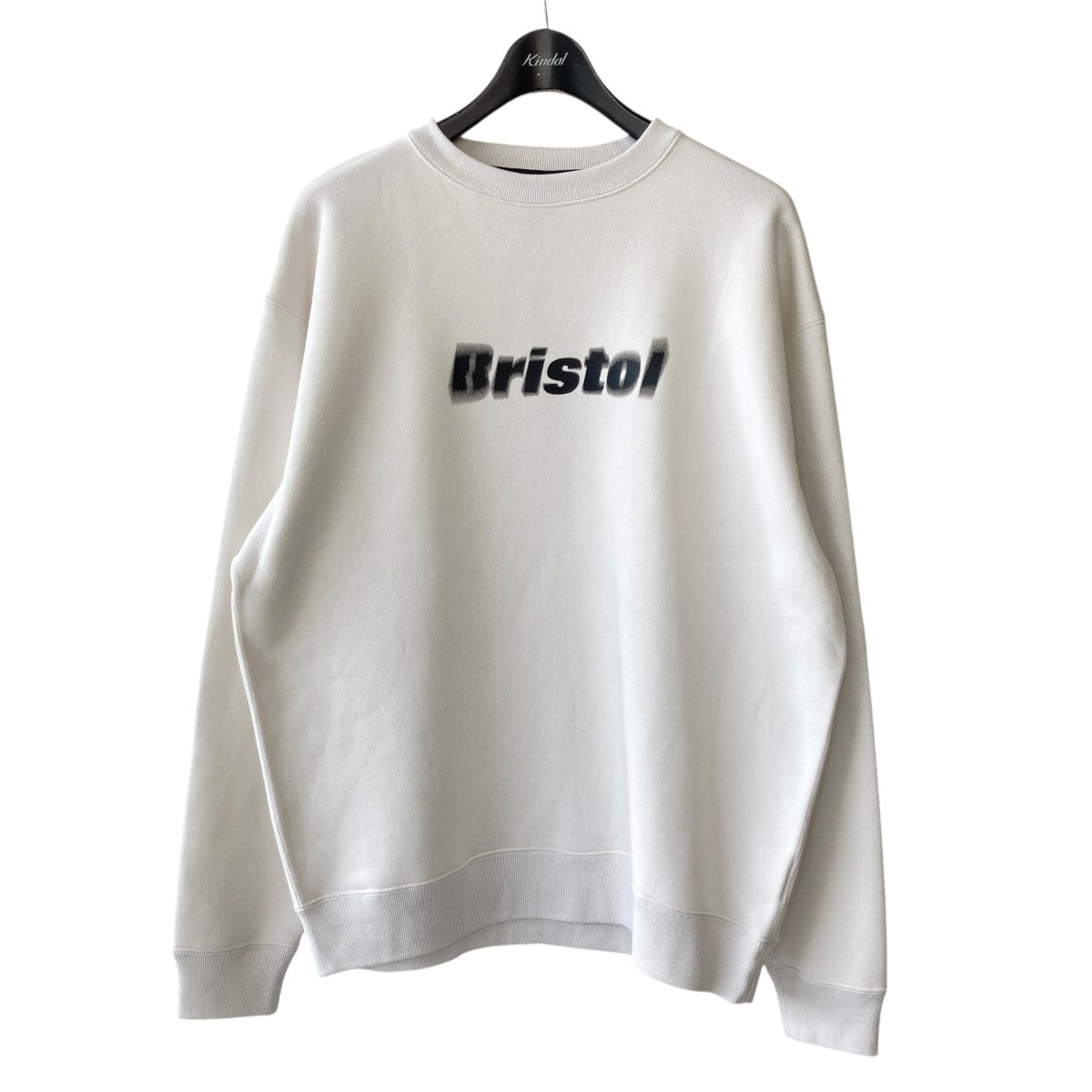 F．C．Real Bristol(F．C．レアルブリストル) BLURRED LOGO CREWNECK SWEATクルーネックスウェットトレーナーFCRB-242094  FCRB-242094 ホワイト サイズ L｜【公式】カインドオルオンライン ブランド古着・中古通販【kindal】