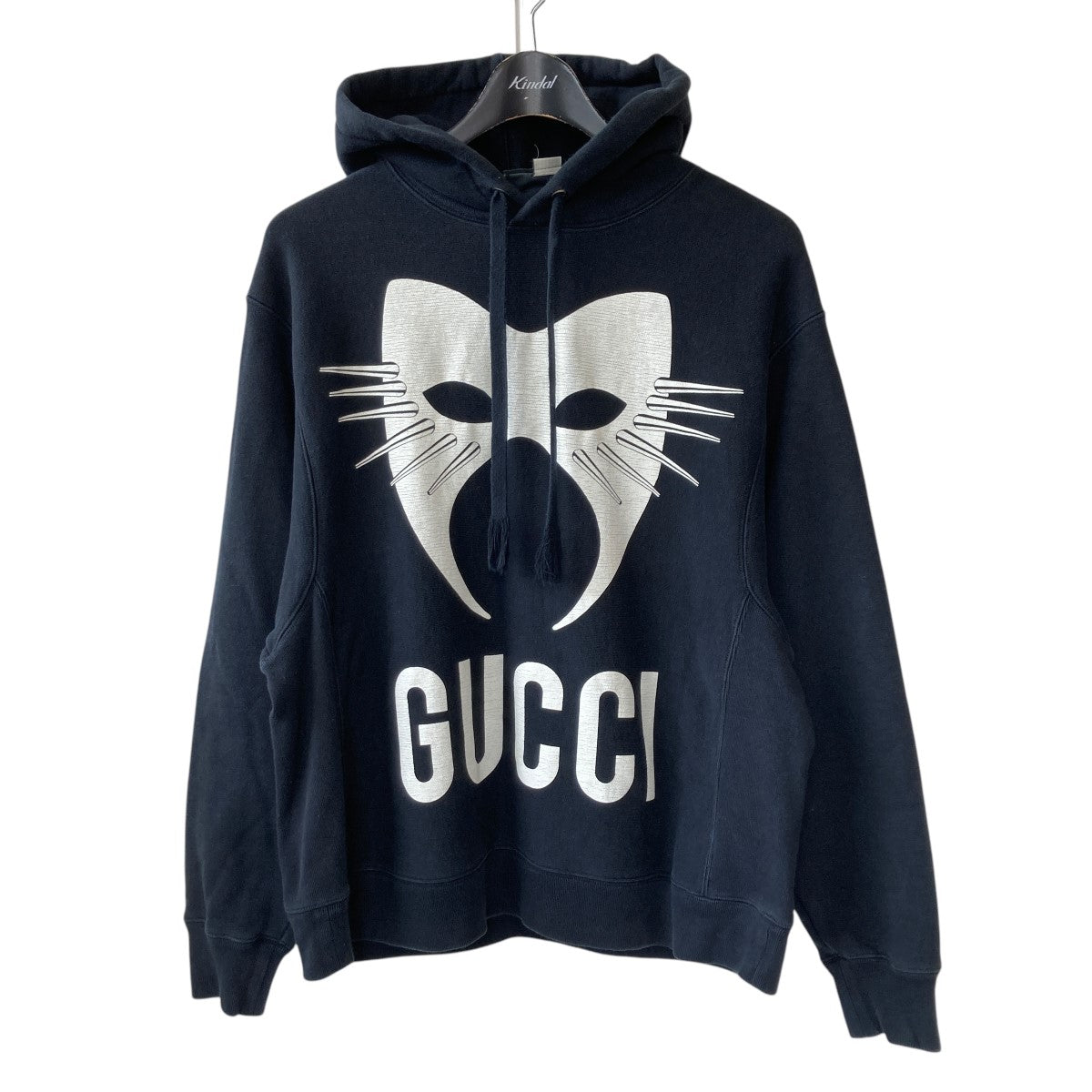 GUCCI(グッチ) プルオーバーパーカー37394 37394 ブラック サイズ S｜【公式】カインドオルオンライン  ブランド古着・中古通販【kindal】