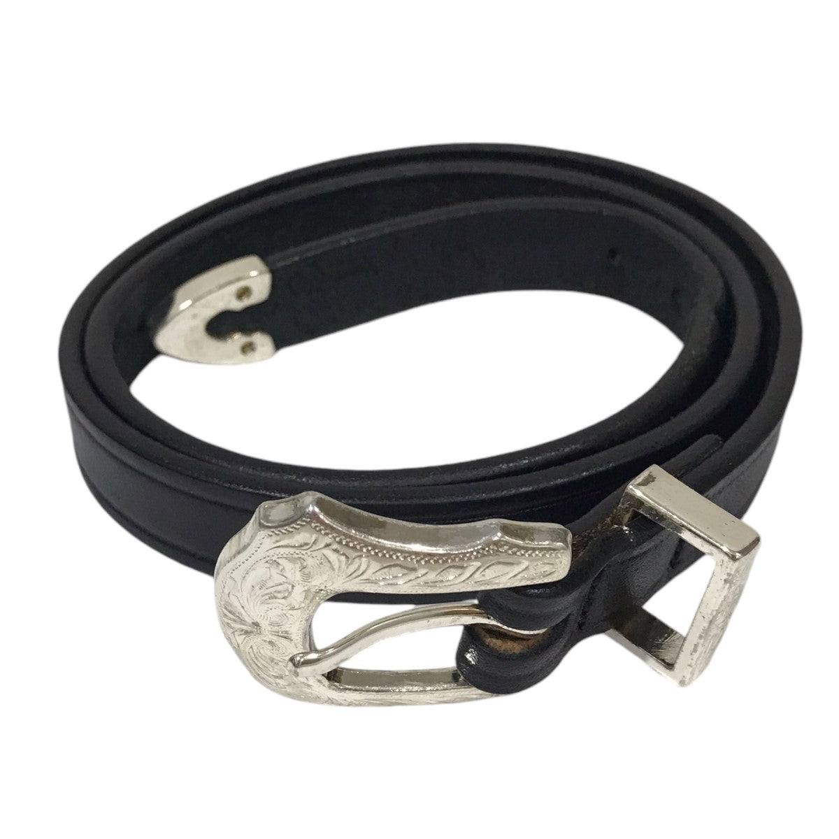 TORY LEATHER(トリーレザー) ブライドルレザー ナローウエスタンベルト BRIDLE LEATHER NARROW WESTERN  BELT 2244