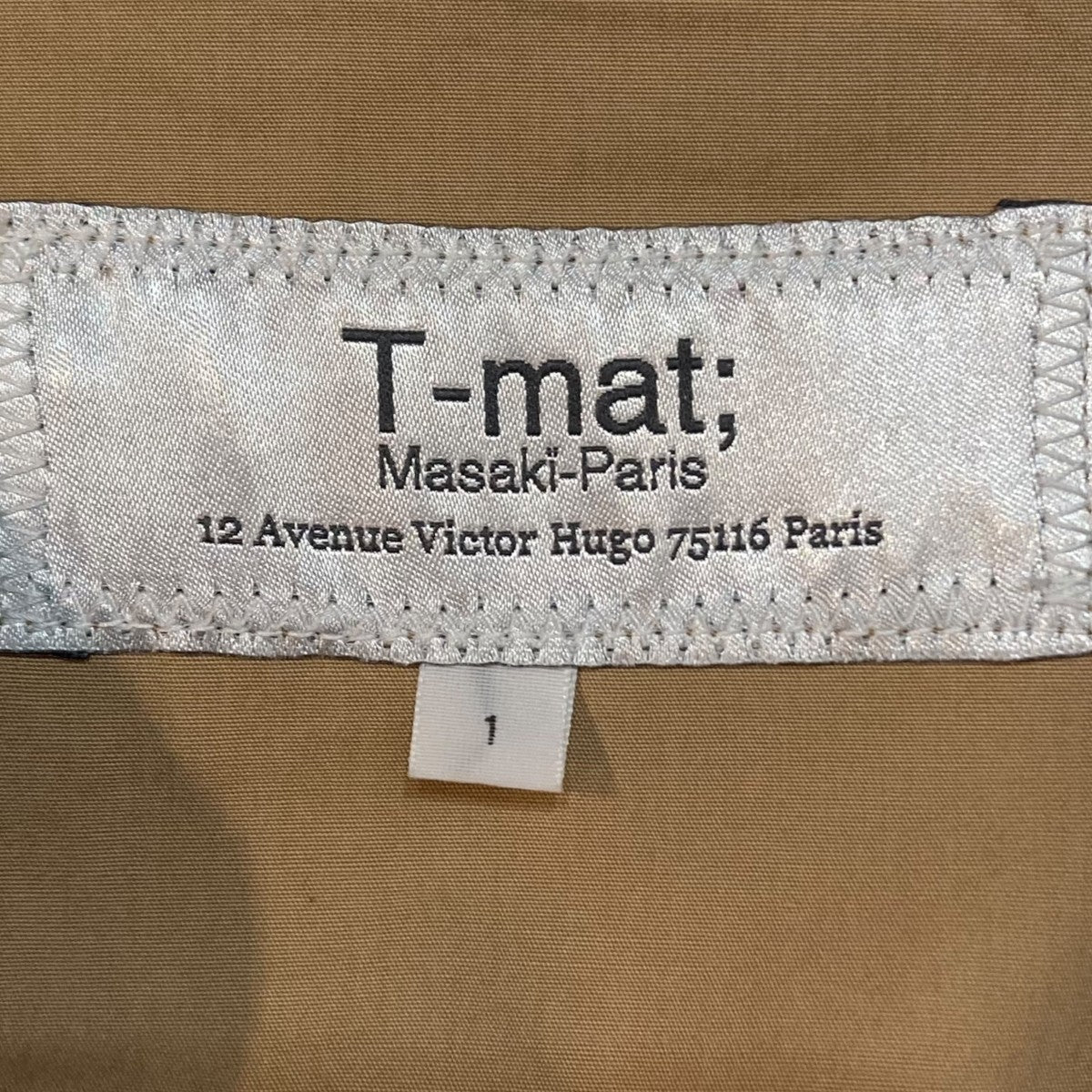 T-MAT Masaki-paris 長袖ワンピース 古着・中古-9枚目のアイテム画像