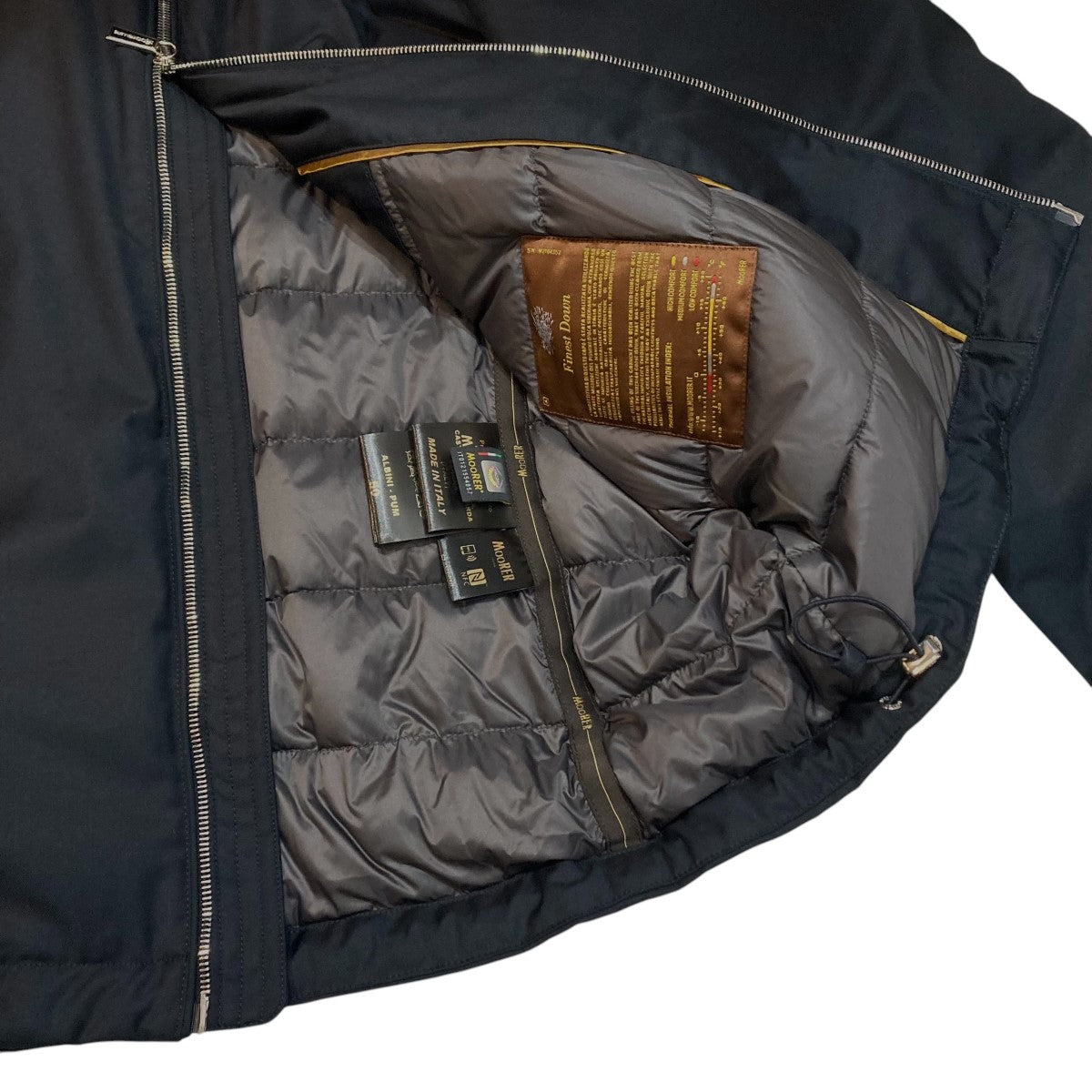 MOORER ALBINI PUMダウンジャケット 古着・中古-5枚目のアイテム画像