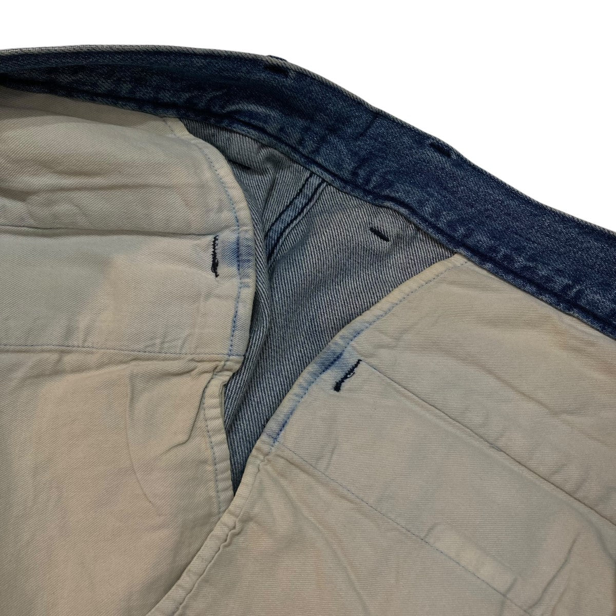 ULTERIOR(アルテリア) OLD DENIM WIDE PANTSデニムパンツULPT48