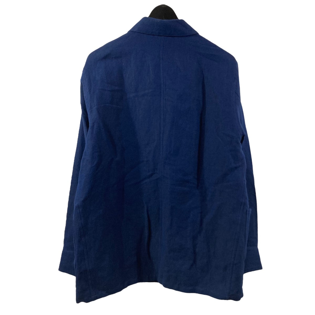 ULTERIOR アルテリア】 RAYON LINEN TWILL HALF-ZIP SHIRT
