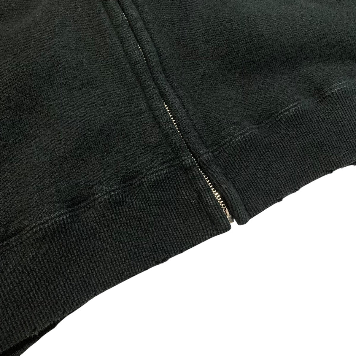 DAIRIKU(ダイリク) Water-repellent Vintage Wash Hoodieダメージ加工ジップアップスウェット23AW C-1  23AW C-1 ブラック サイズ M｜【公式】カインドオルオンライン ブランド古着・中古通販【kindal】