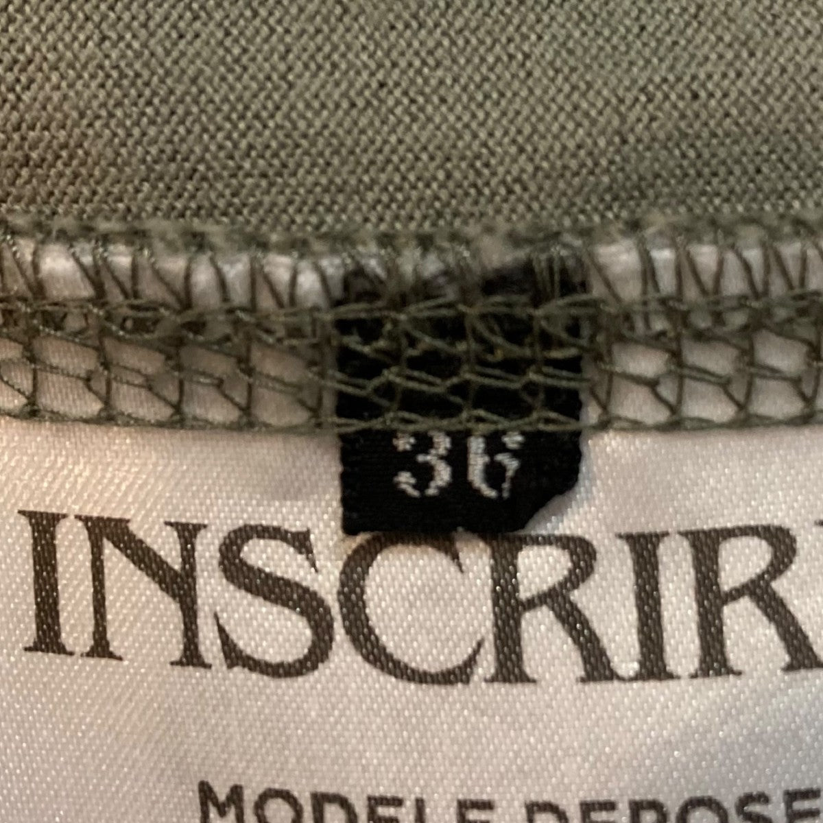 INSCRIRE ノースリーブワンピースI21SS-CUT12 古着・中古-6枚目のアイテム画像