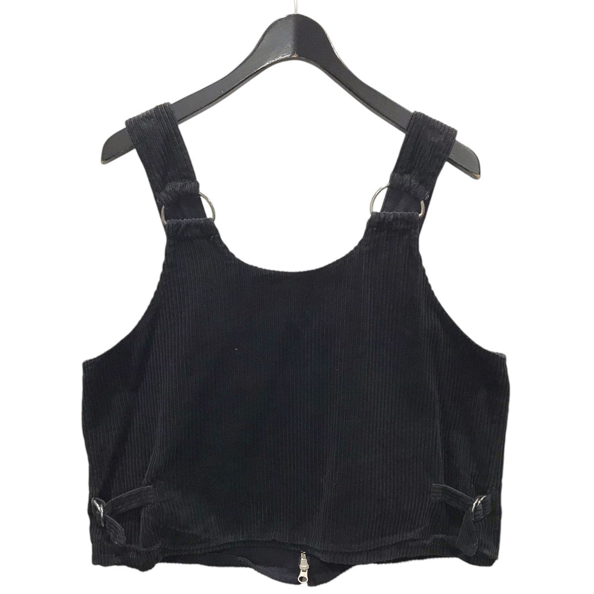 AiE(エーアイイー) ジップアップコーデュロイベスト DSD VEST 6W COTTON CORDUROY ブラック サイズ  S｜【公式】カインドオルオンライン ブランド古着・中古通販【kindal】