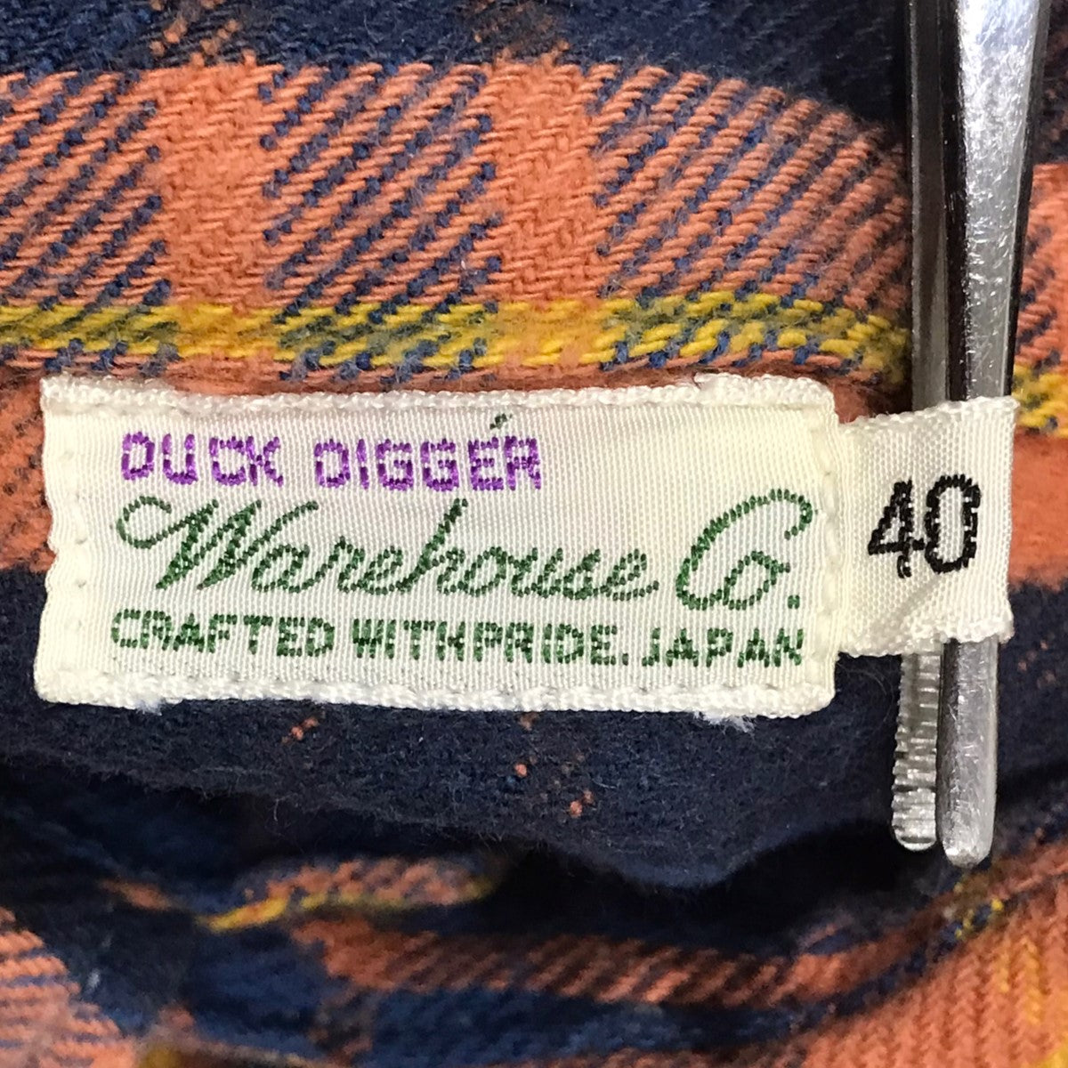 ウエアハウスのチェック柄ネルシャツ 261788です。 WAREHOUSE 古着・中古 トップス アイテム