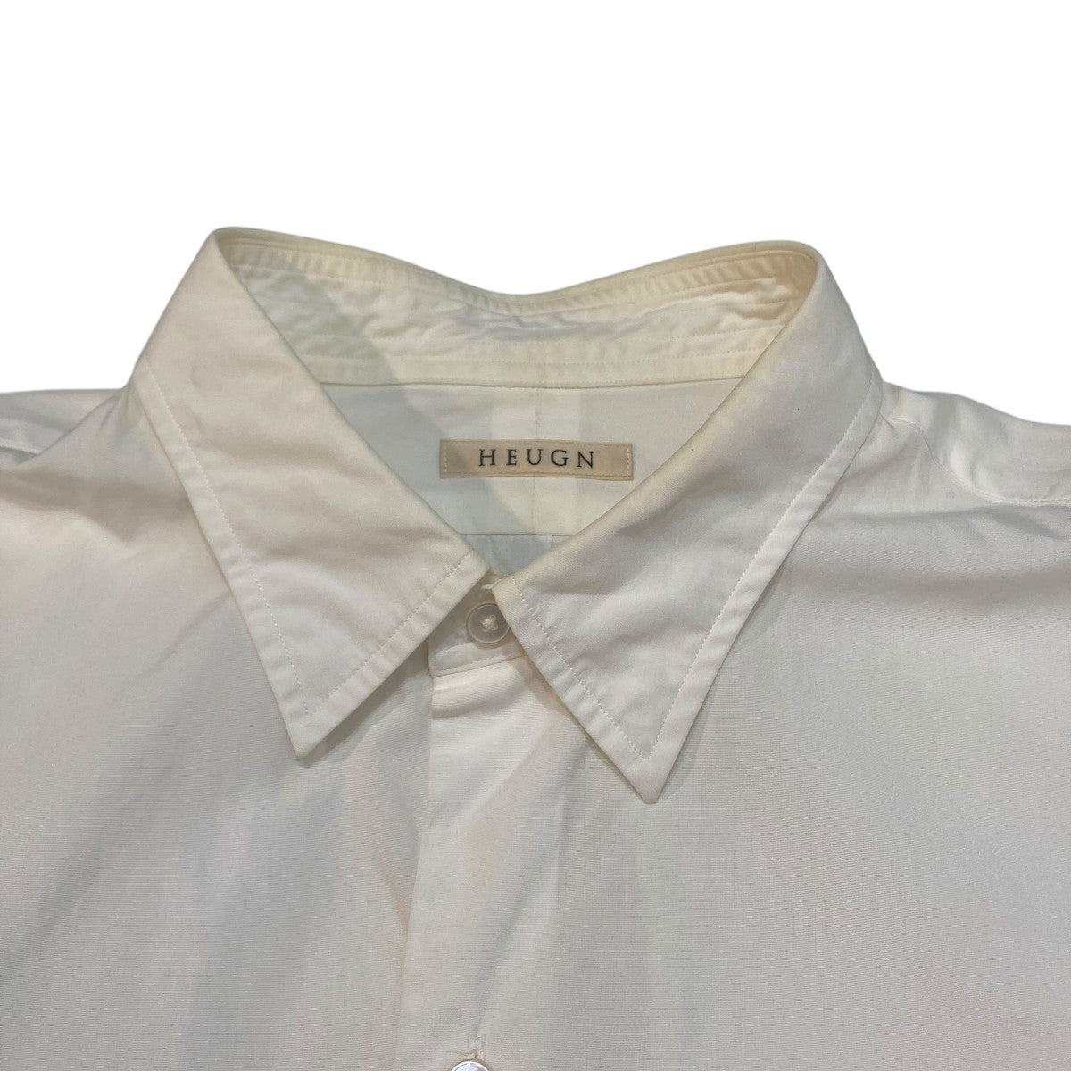 HEUGN(ユーゲン) 長袖シャツSHIRT 001 SHIRT 001 ホワイト
