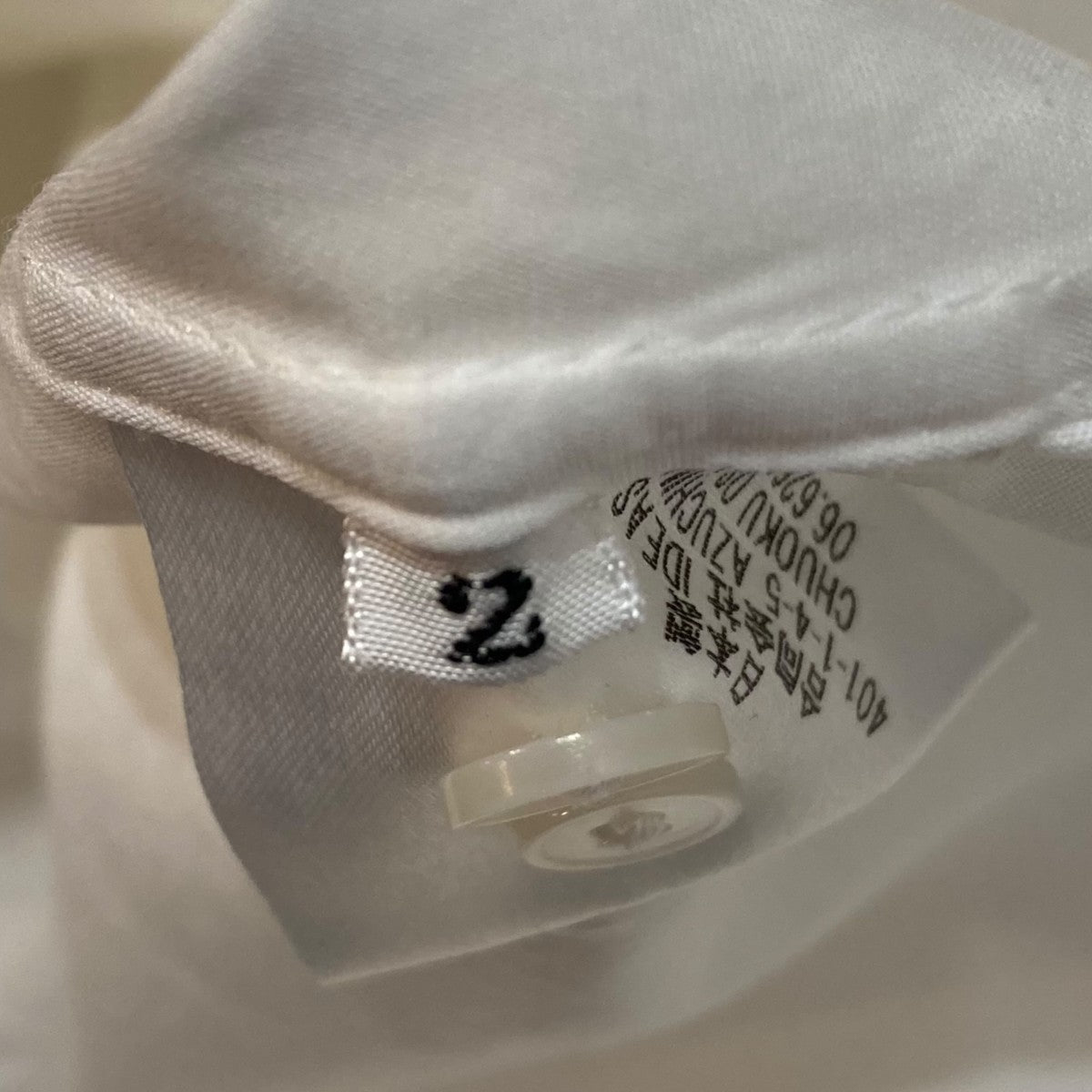 HEUGN(ユーゲン) 長袖シャツSHIRT 001 SHIRT 001 ホワイト