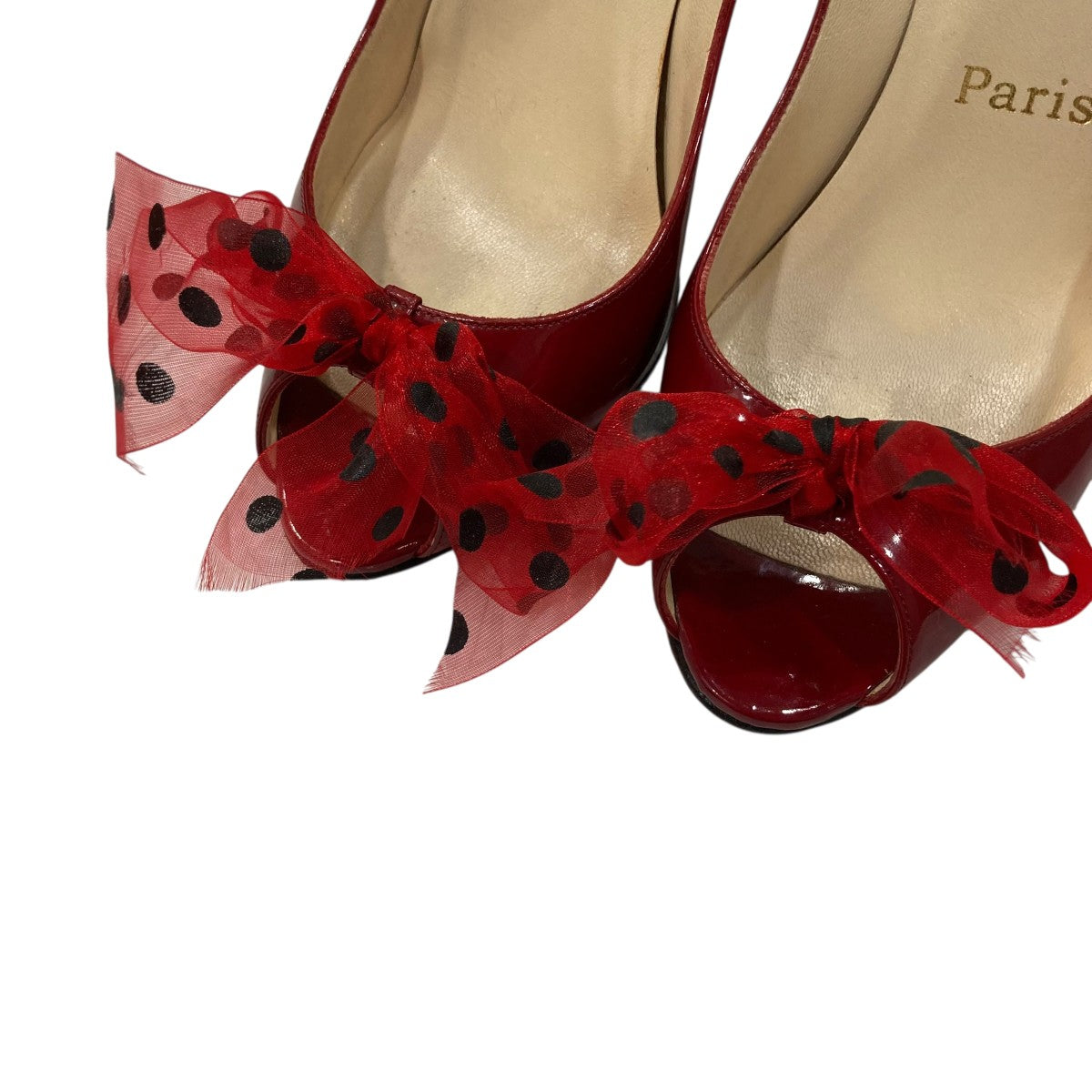 Christian Louboutin(クリスチャンルブタン) リボン パンプス