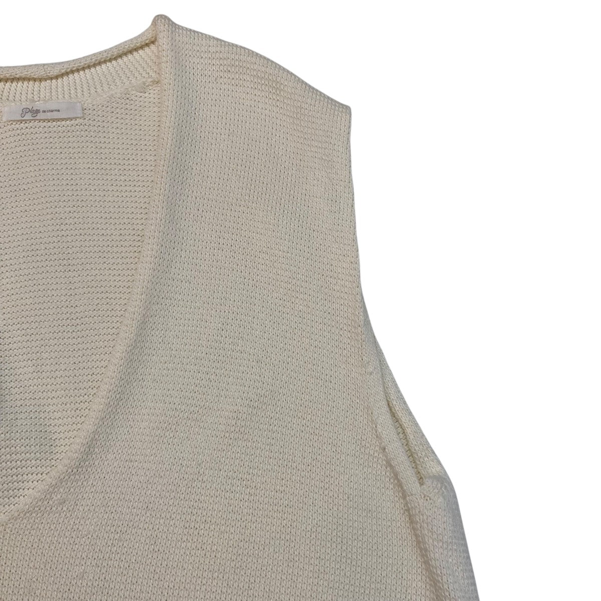 Plage(プラージュ) ニットベスト22-080-922-1041-2-0 22-080-922-1041