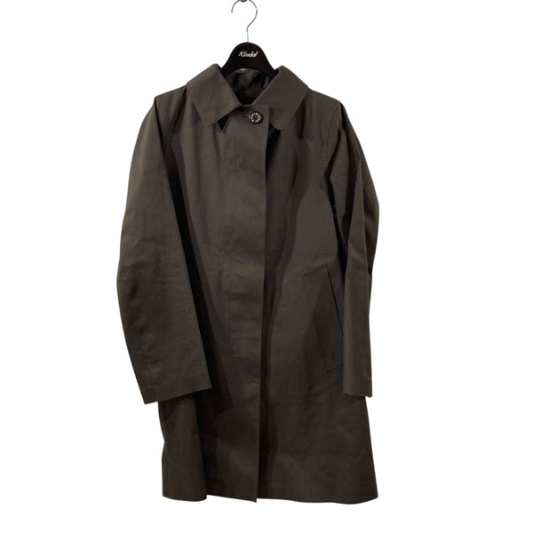 MACKINTOSH ステンカラーコート グレー ブラック　36 MACKINTOSH LONDON（マッキントッシュ ロンドン） ステンカラーコート