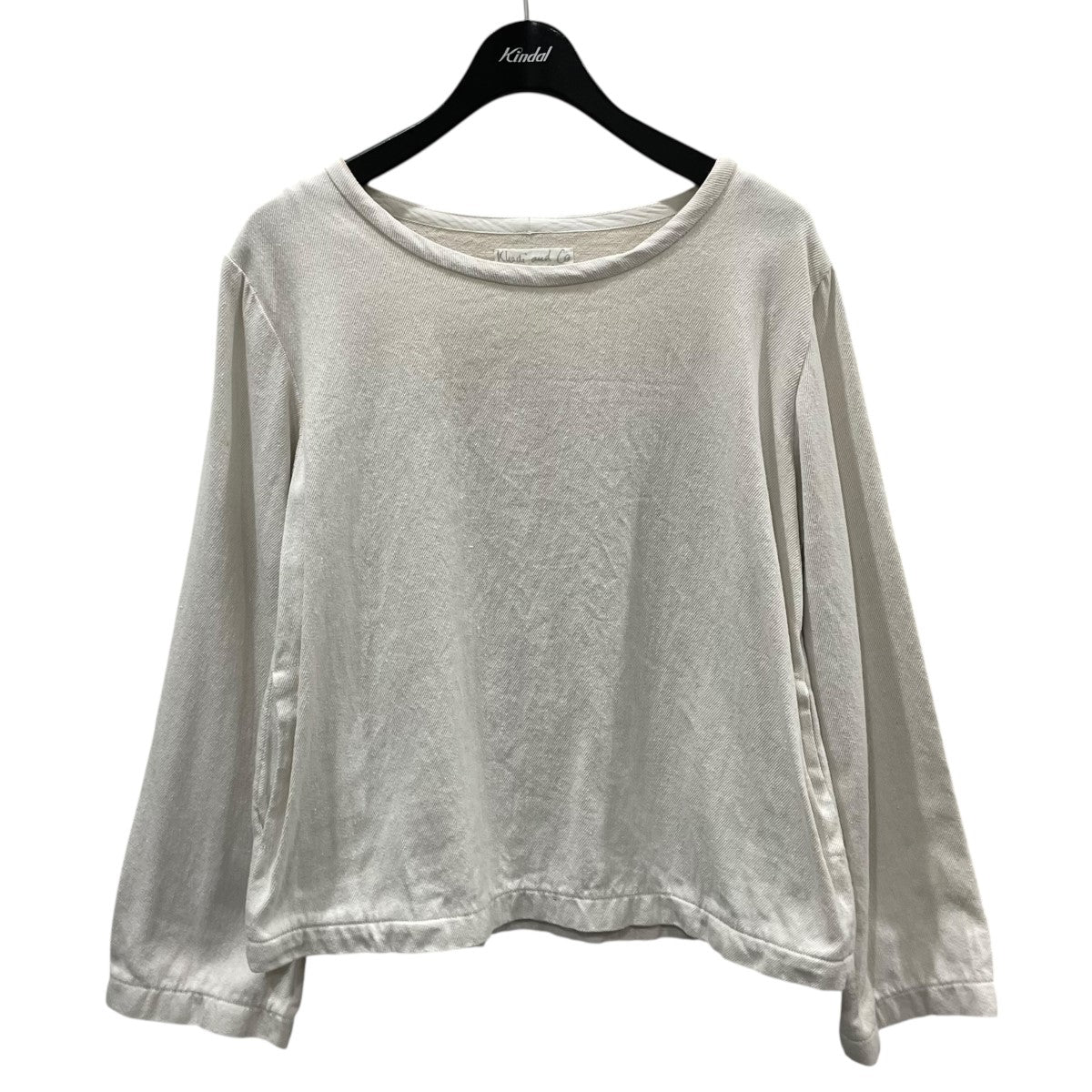 カディアンドコー Khadi and Co 長袖カットソー 17050450002110 オフホワイト サイズ：M Khadi and Co(カディアンドコー) 長袖カットソー 17050450002110