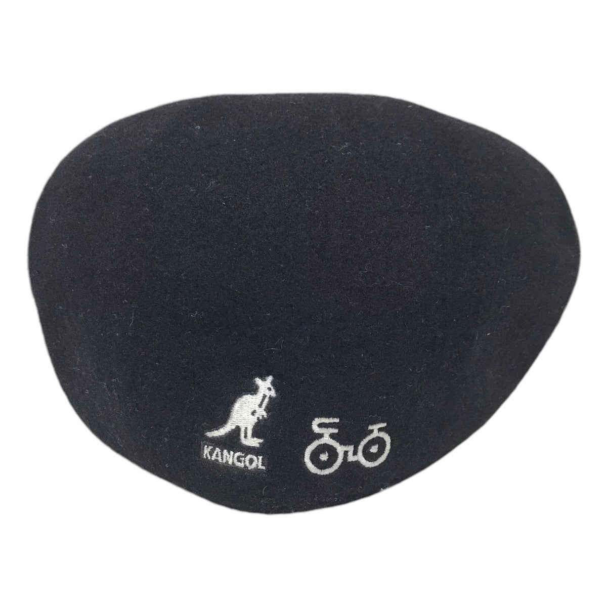 カンゴール×キナシサイクルのハンチング GALAXY ロゴタイプ K3338SMです。 KANGOL×木梨サイクル 古着・中古 ファッション小物 アイテム